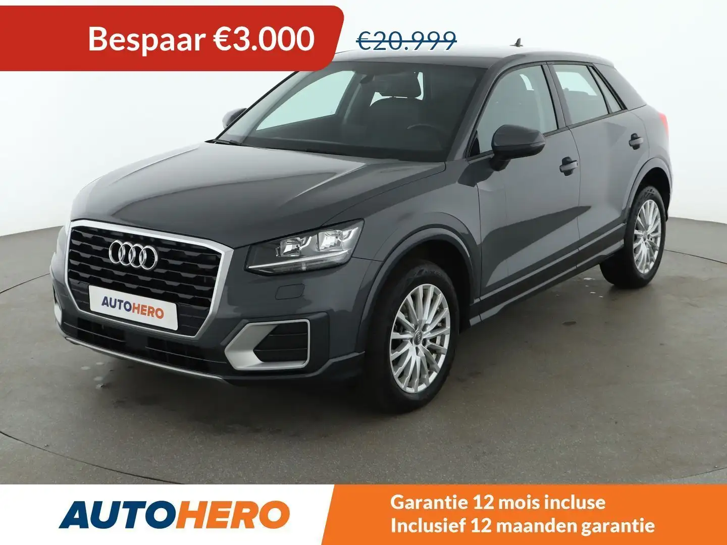 Audi Q2 2.0 TDI quattro Design Gris - 1