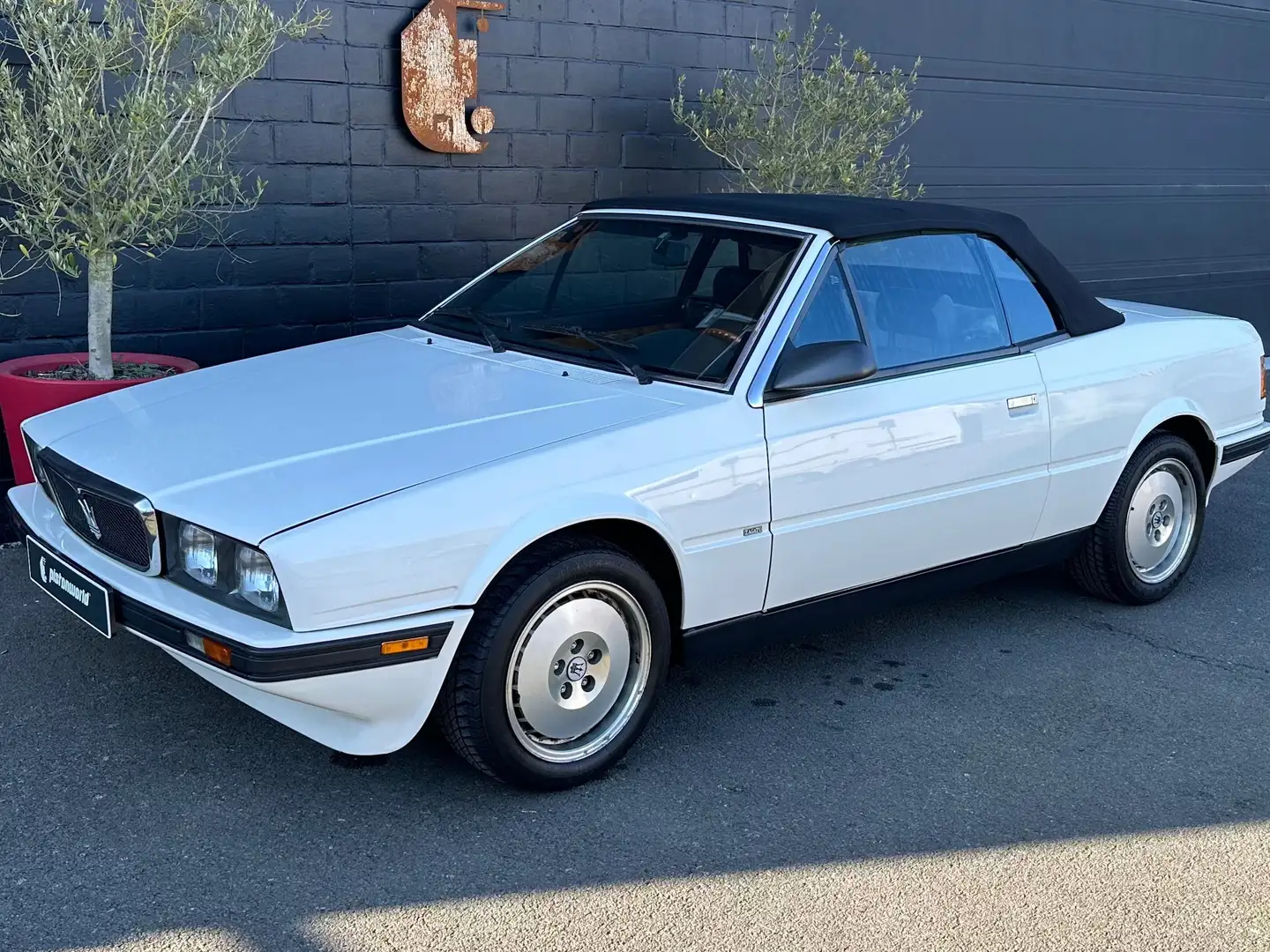 Maserati Biturbo Spider Blanco - 2
