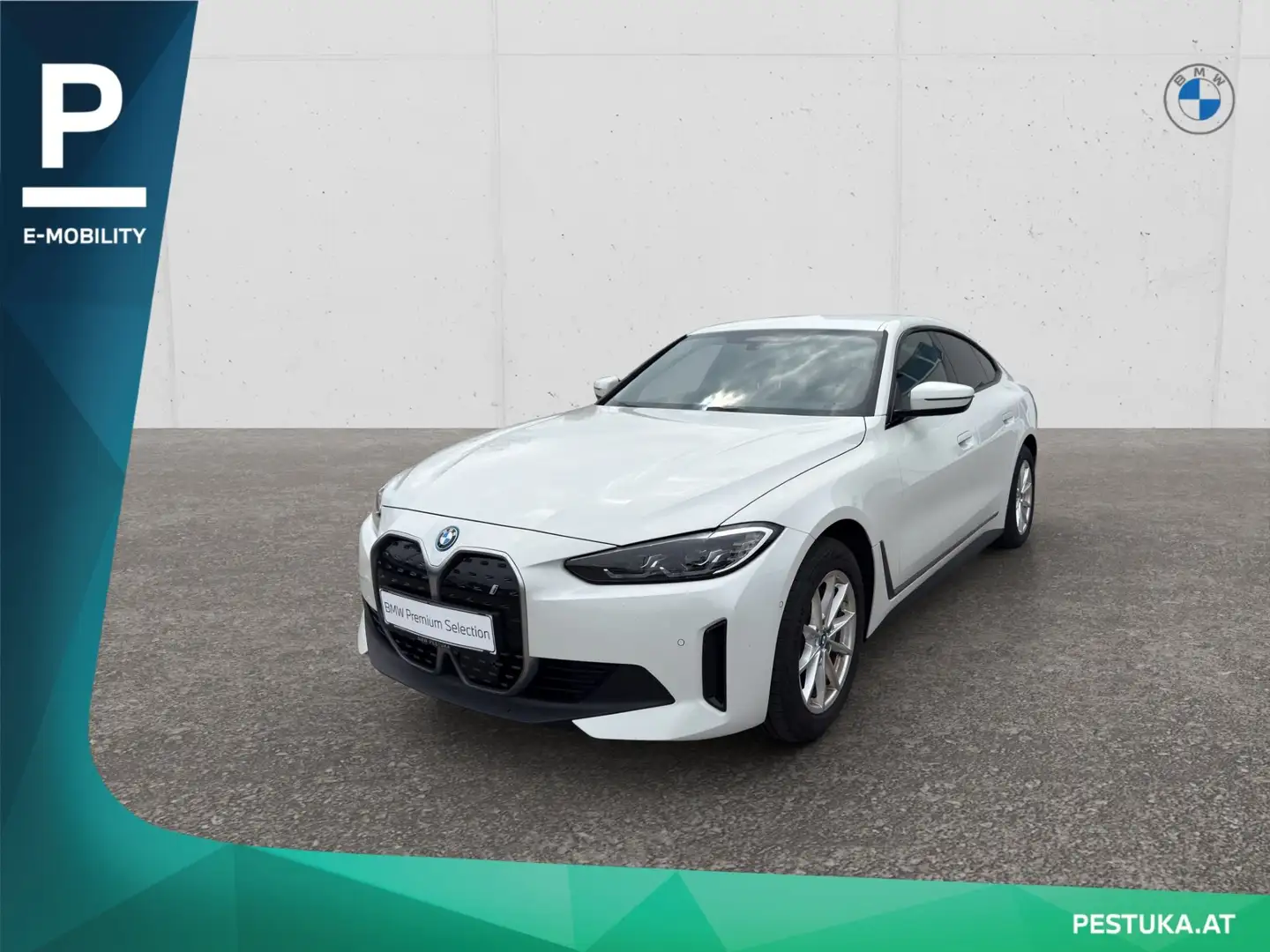 BMW i4 Gran Coupe eDrive40 Weiß - 1