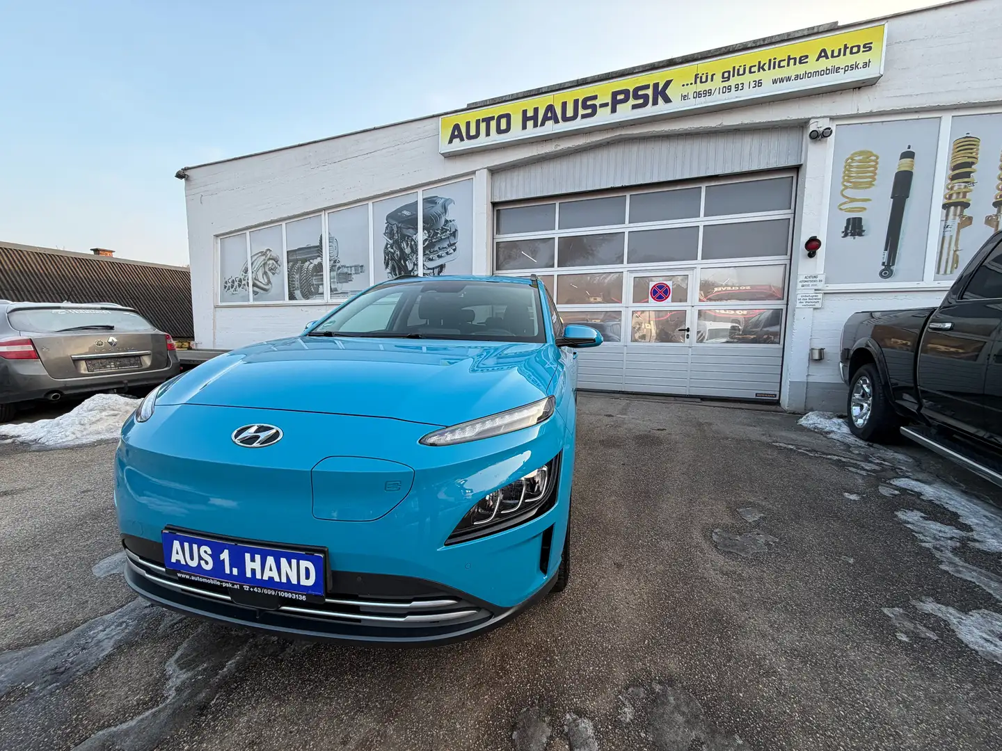 Hyundai KONA Kona Elektro 39kWh Prestige Line Prestige Line Blau - 2