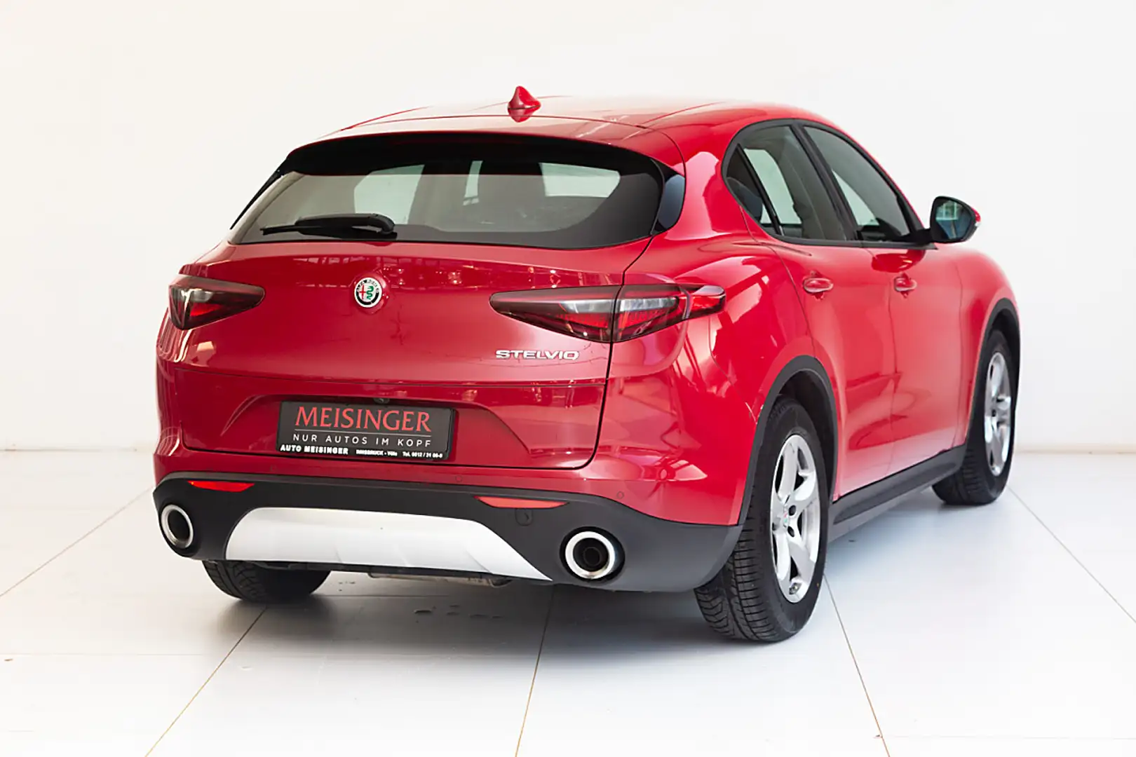 Alfa Romeo Stelvio Super 2,2 ATX RWD Rot - 2