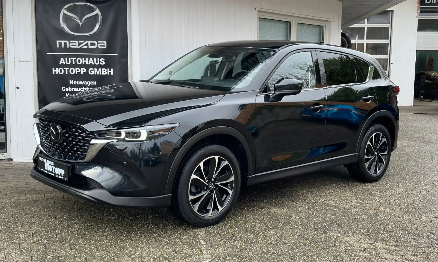 Mazda CX-5 Sports-Line AWD-Leder-Bose-360°-Matrix Zwart - 1
