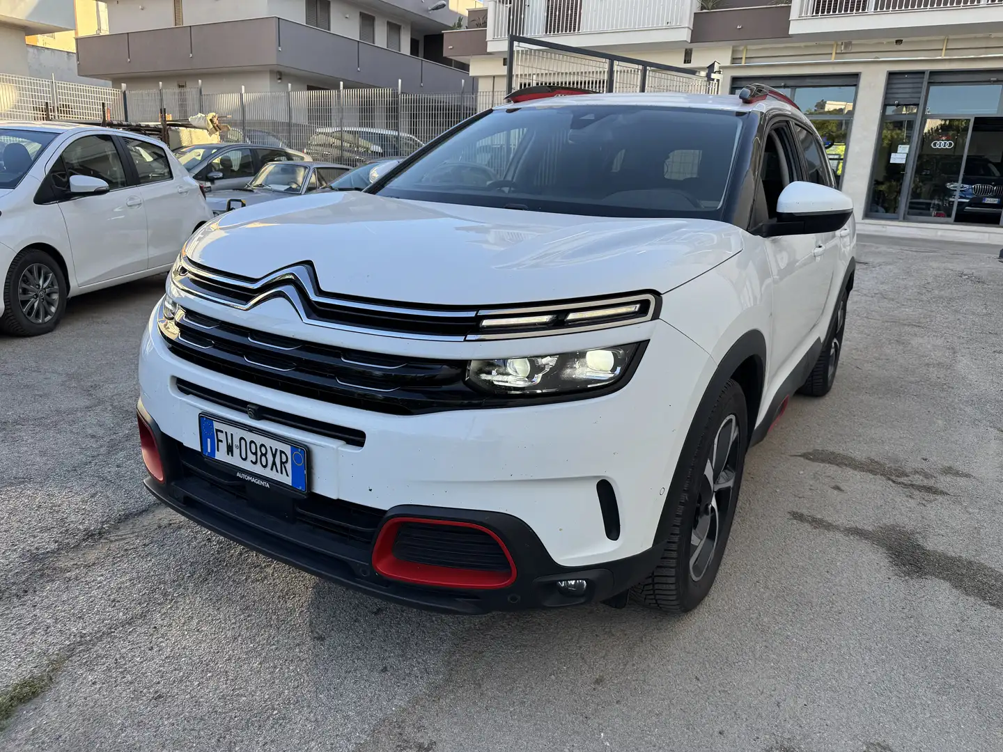 Citroen C5 Aircross C5 Aircross 1.5 bluehdi Shine s Bianco - 2
