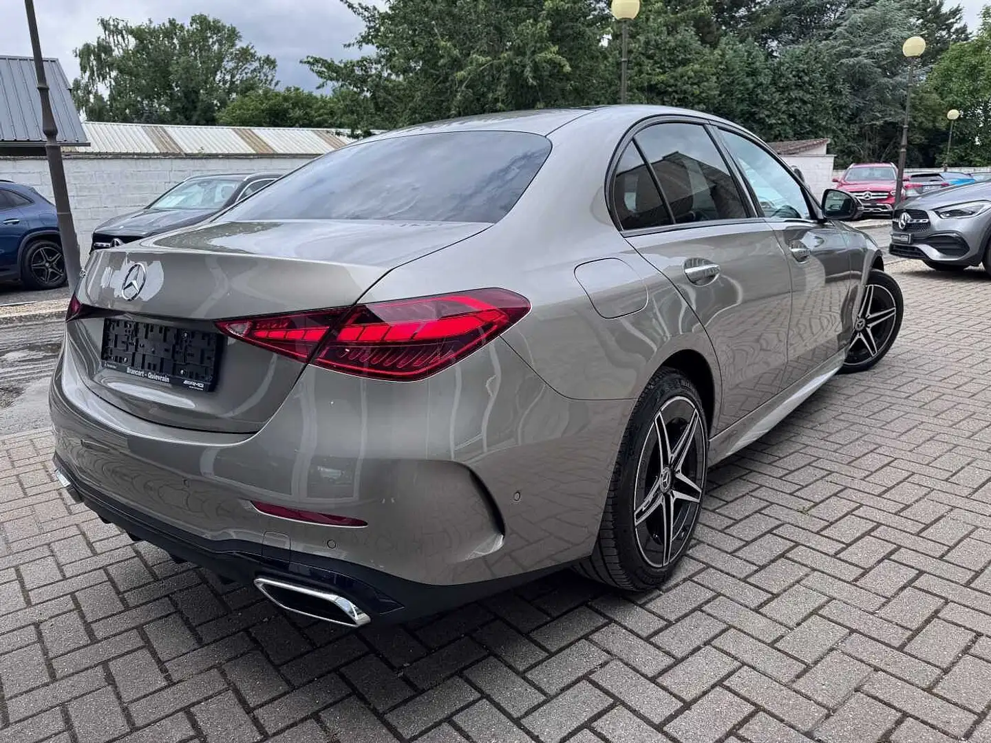 Mercedes-Benz C 300 de Hybrid AMG Line Argent - 2