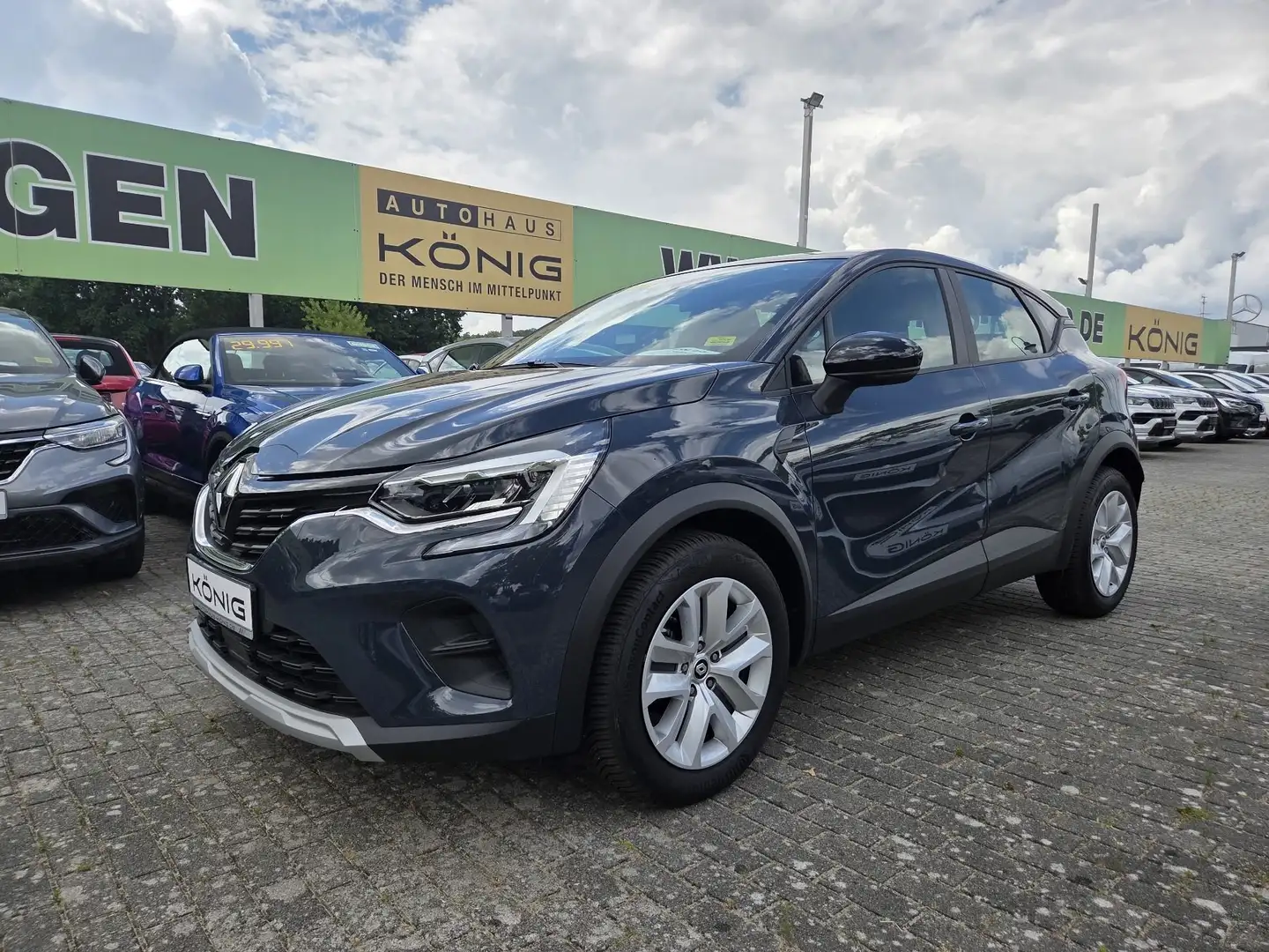 Renault Captur 1.0 TCe 90 EQUILIBRE KLIMA*NAVI*Tempomat Blau - 1