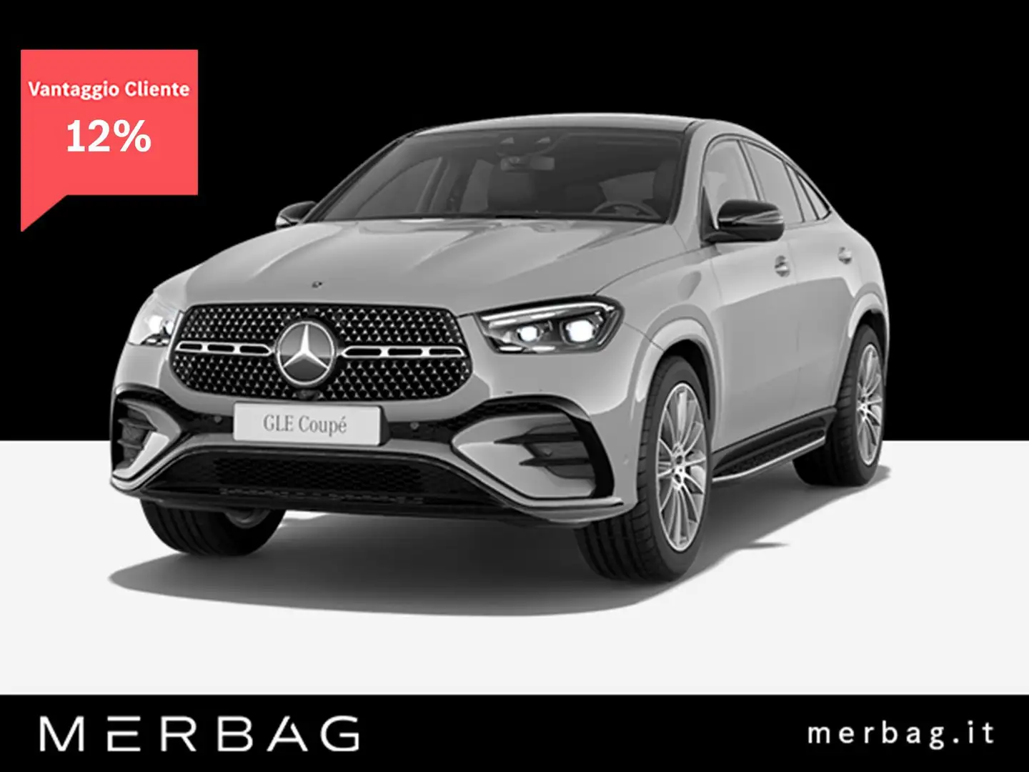 Mercedes-Benz GLE 300 d 4Matic Mild Hybrid Coupé AMG Line Premium Grigio - 1