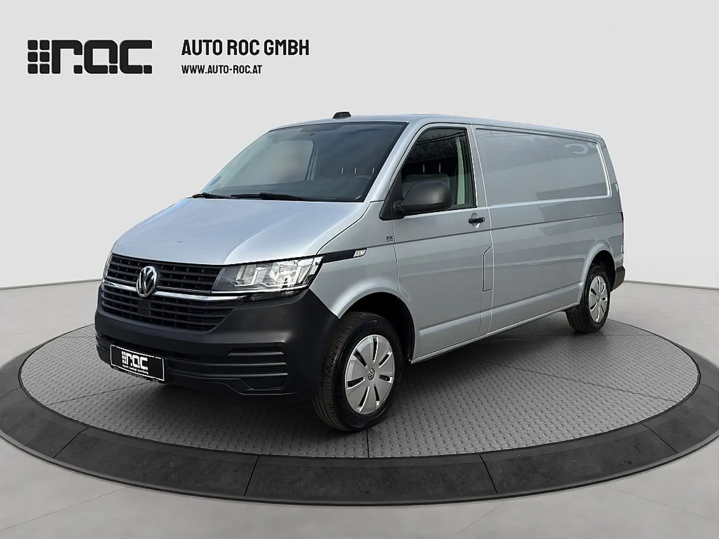 Volkswagen T6.1 Transporter LR 2.0 TDI DSG AHK/Klima/Leder/AppConnect Stříbrná - 1