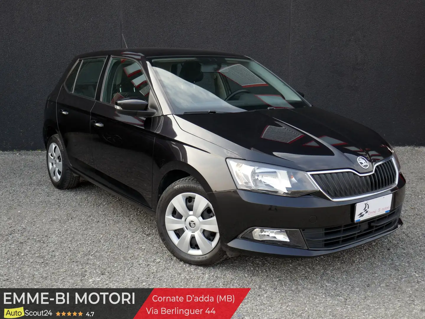 Skoda Fabia Fabia 1.0 MPI 75 CV Ambition Nero - 2
