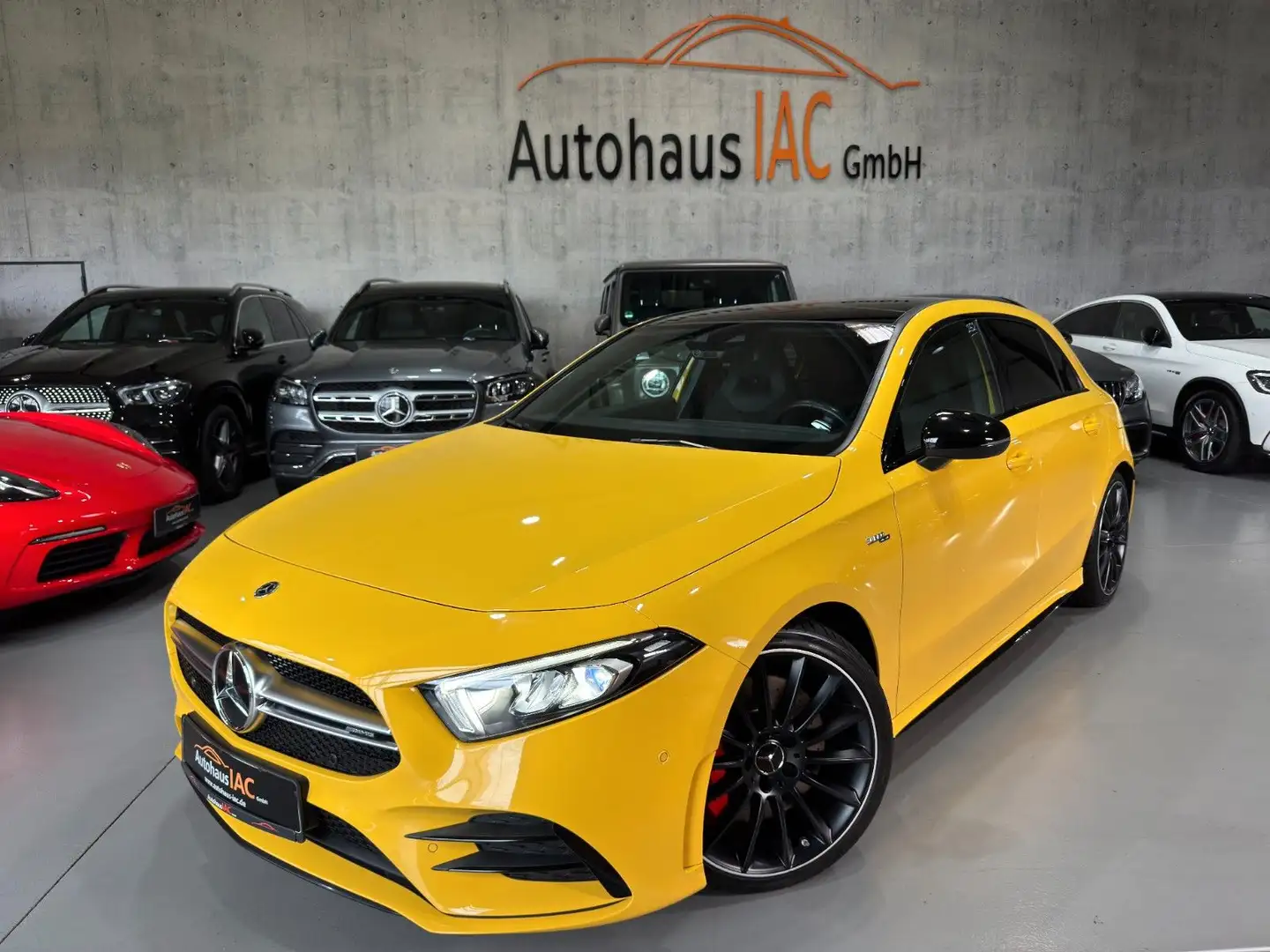 Mercedes-Benz A 35 AMG /4Matic/SHZ/NAVI/AMBIENTE/LED/TEMPOMAT Gelb - 1