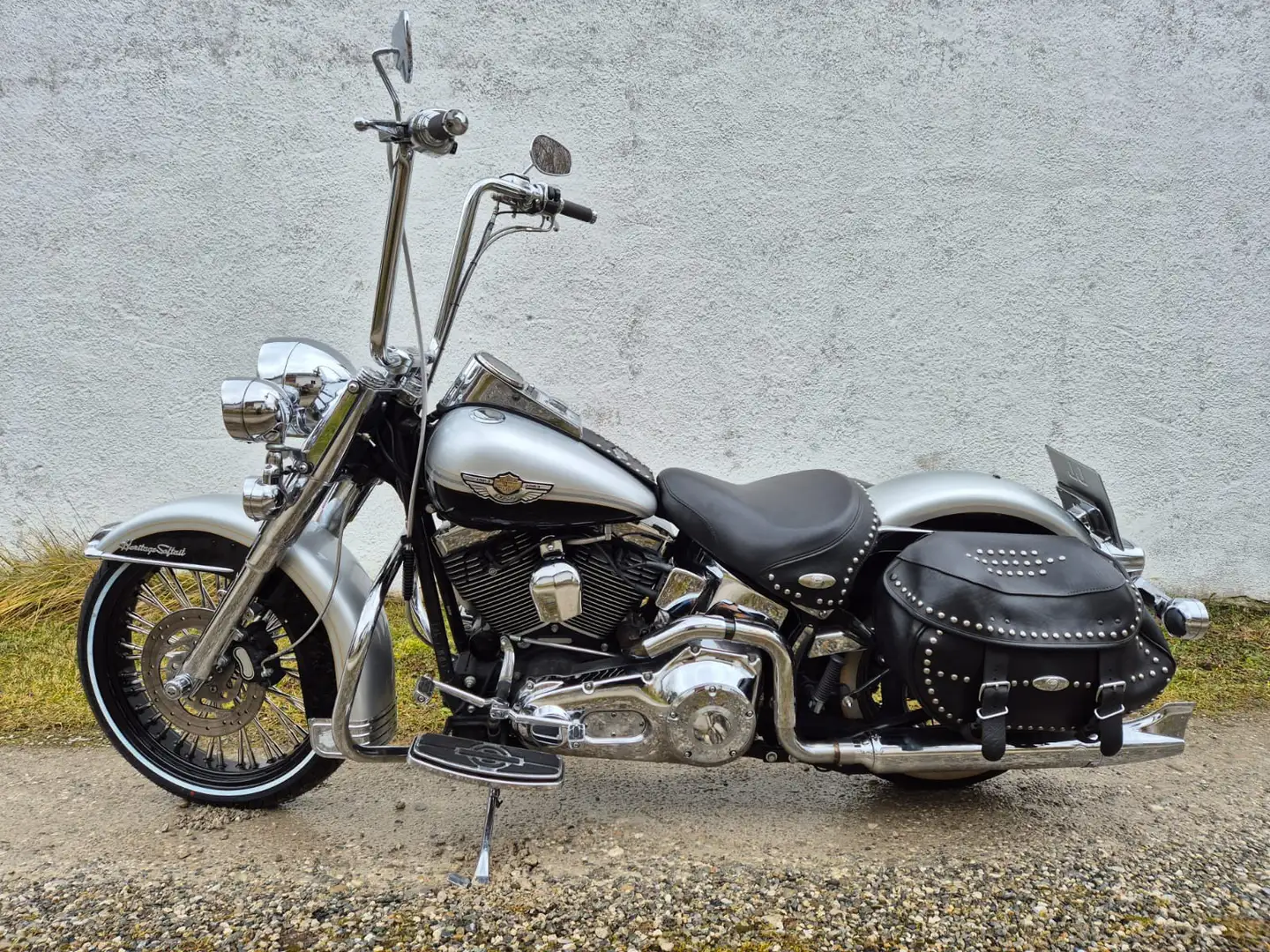 Harley-Davidson Heritage Softail Ezüst - 2