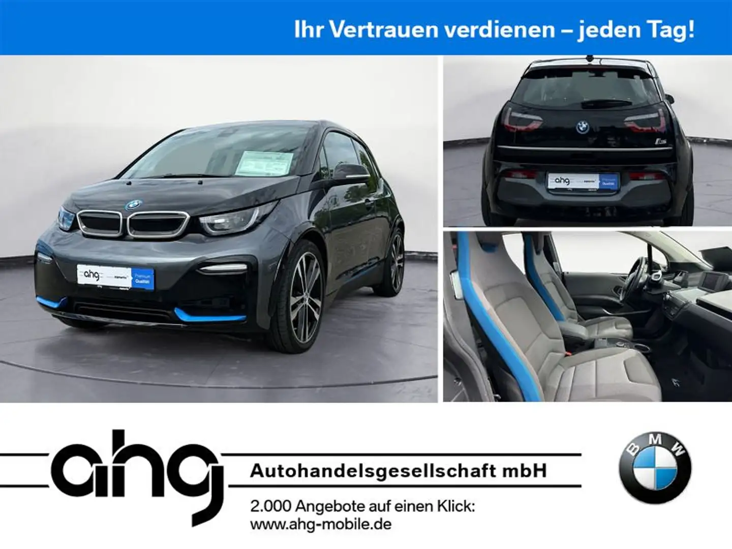 BMW i3 s (120 Ah), Aktive Geschw. Navi Business Klima Grau - 1