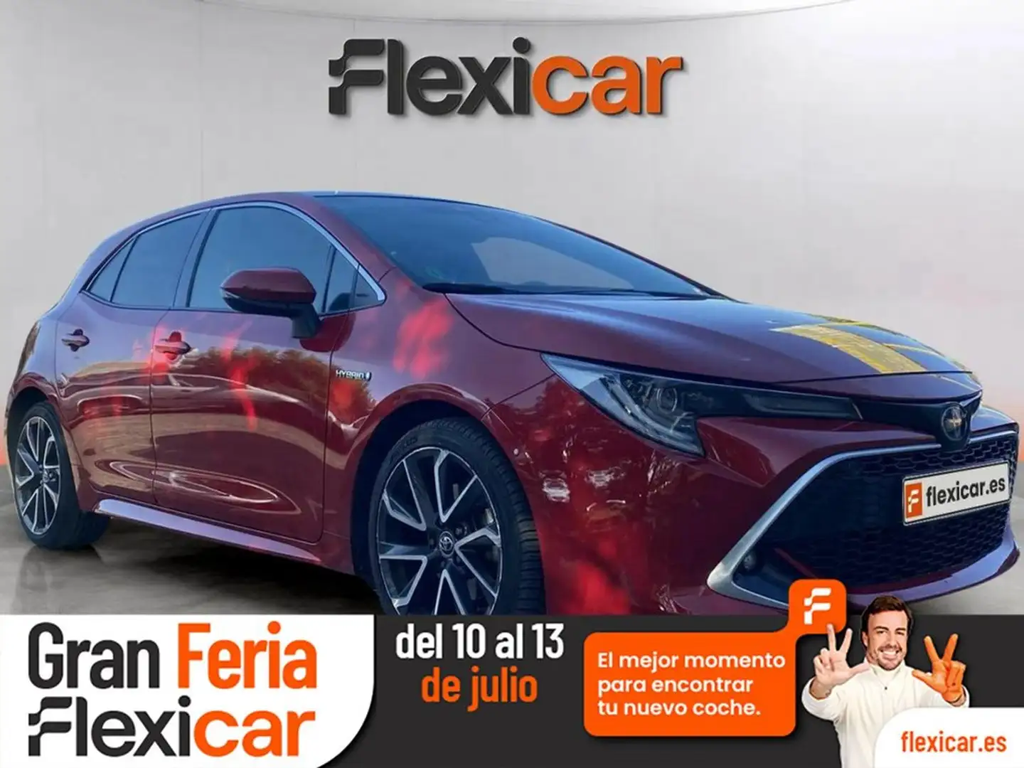 Toyota Corolla 2.0 180H ADVANCE E-CVT Rojo - 1