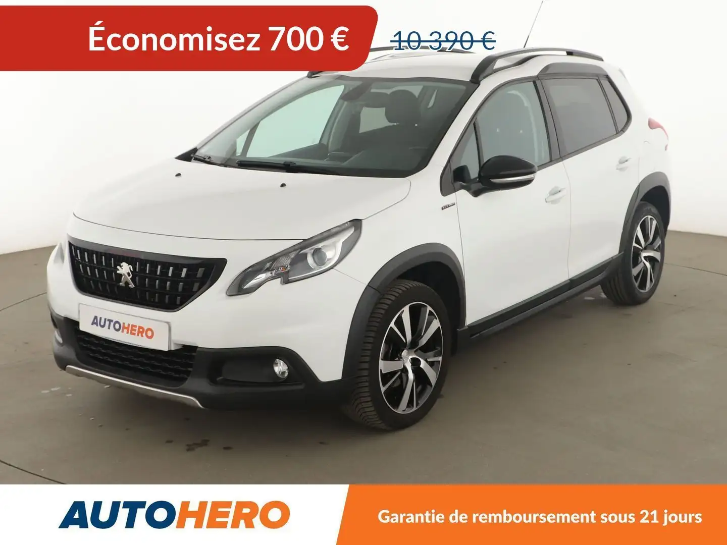 Peugeot 2008 1.6 Blue-HDi GT Line Blanc - 1