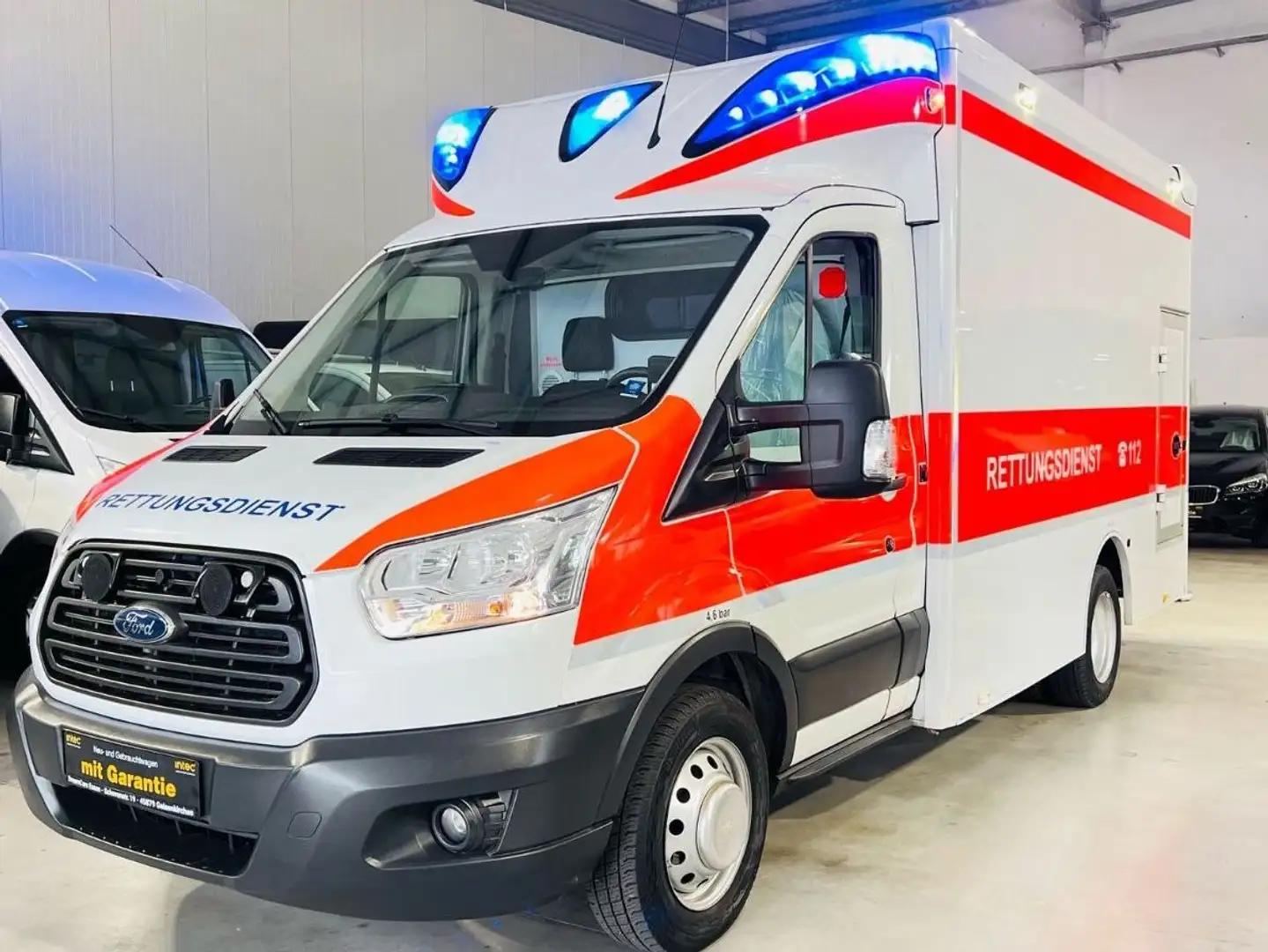 Ford Transit 470 SO.KFZ KRANKENWAGEN*KTW*RTW*RET.WAG* Weiß - 1