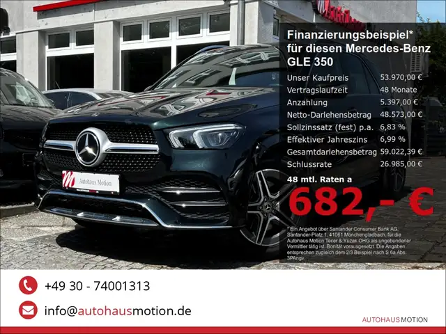 2020 Mercedes-Benz GLE in Green for sale
