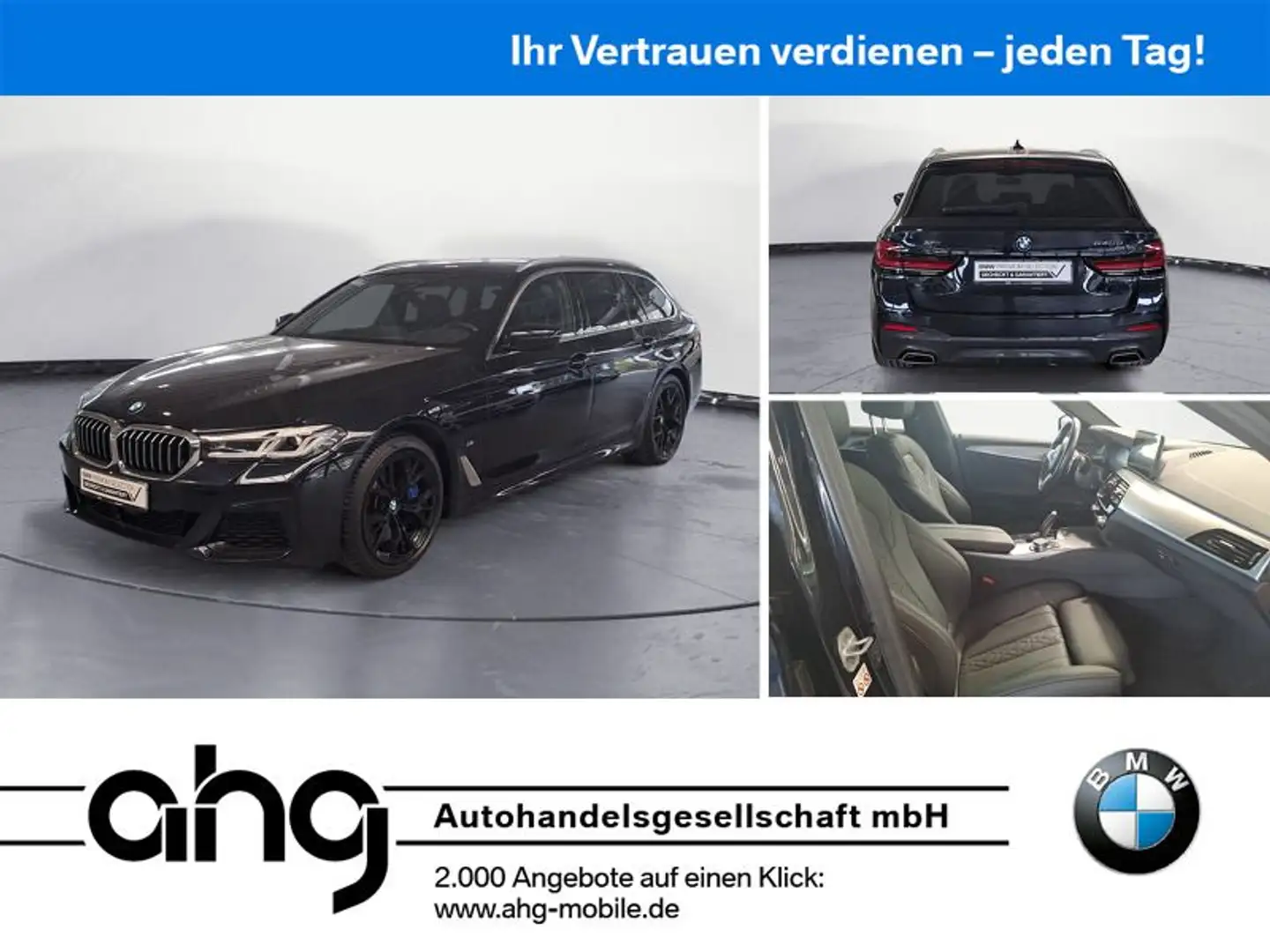 BMW 540 d xDrive Touring M Sport Standheizung Panoram crna - 1