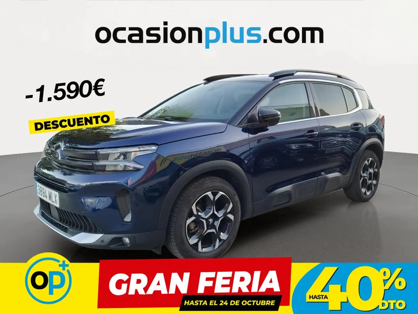 Citroen C5 Aircross PureTech S&S Feel Pack EAT8 130 Azul - 1