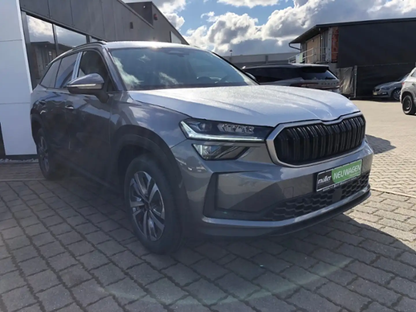 Skoda Kodiaq Selection Hybrid Matrix Navi Grau - 2