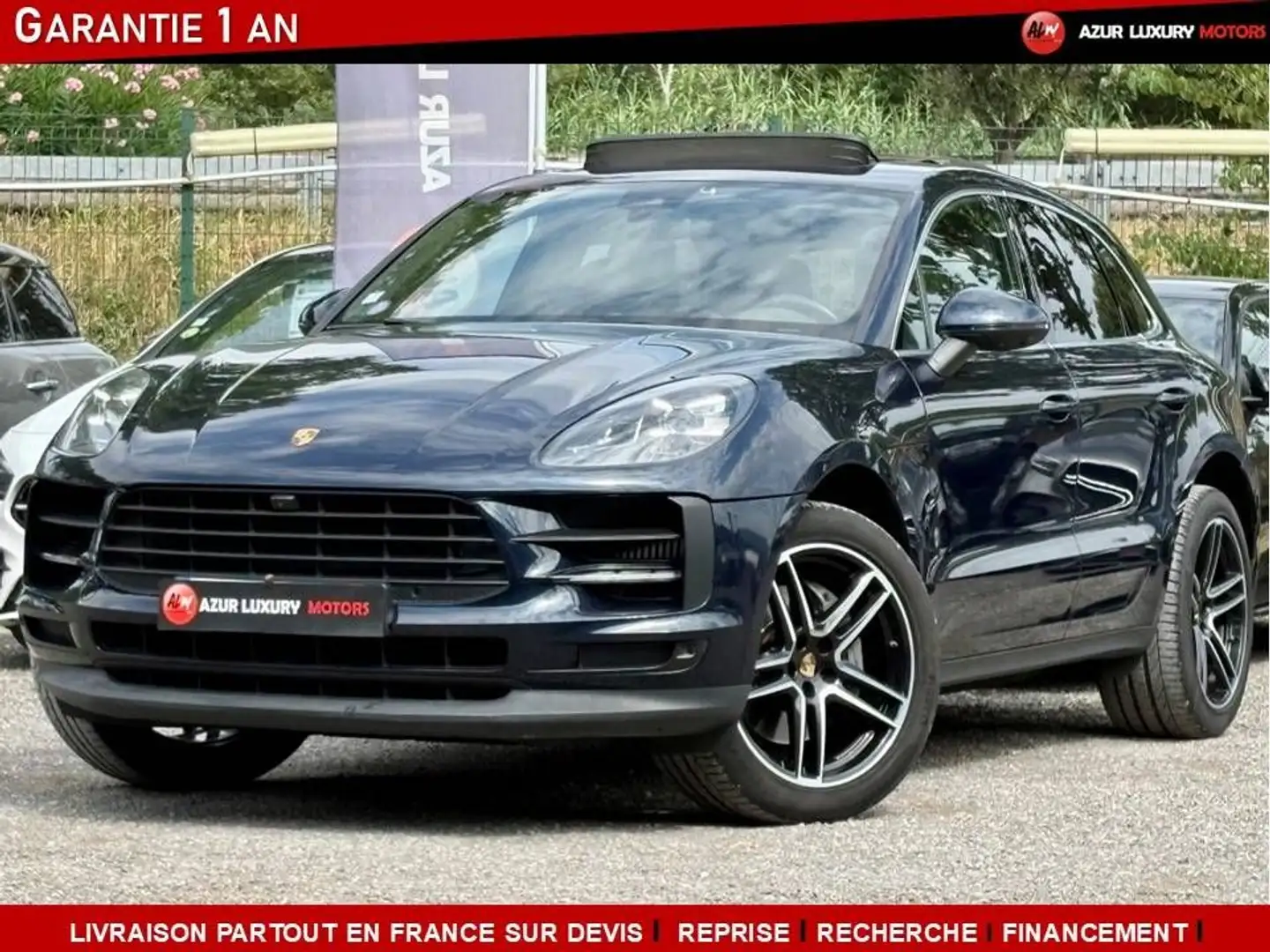 Porsche Macan (2) 3.0 V6 354 S PDK 100% FRANCAIS Bleu - 1