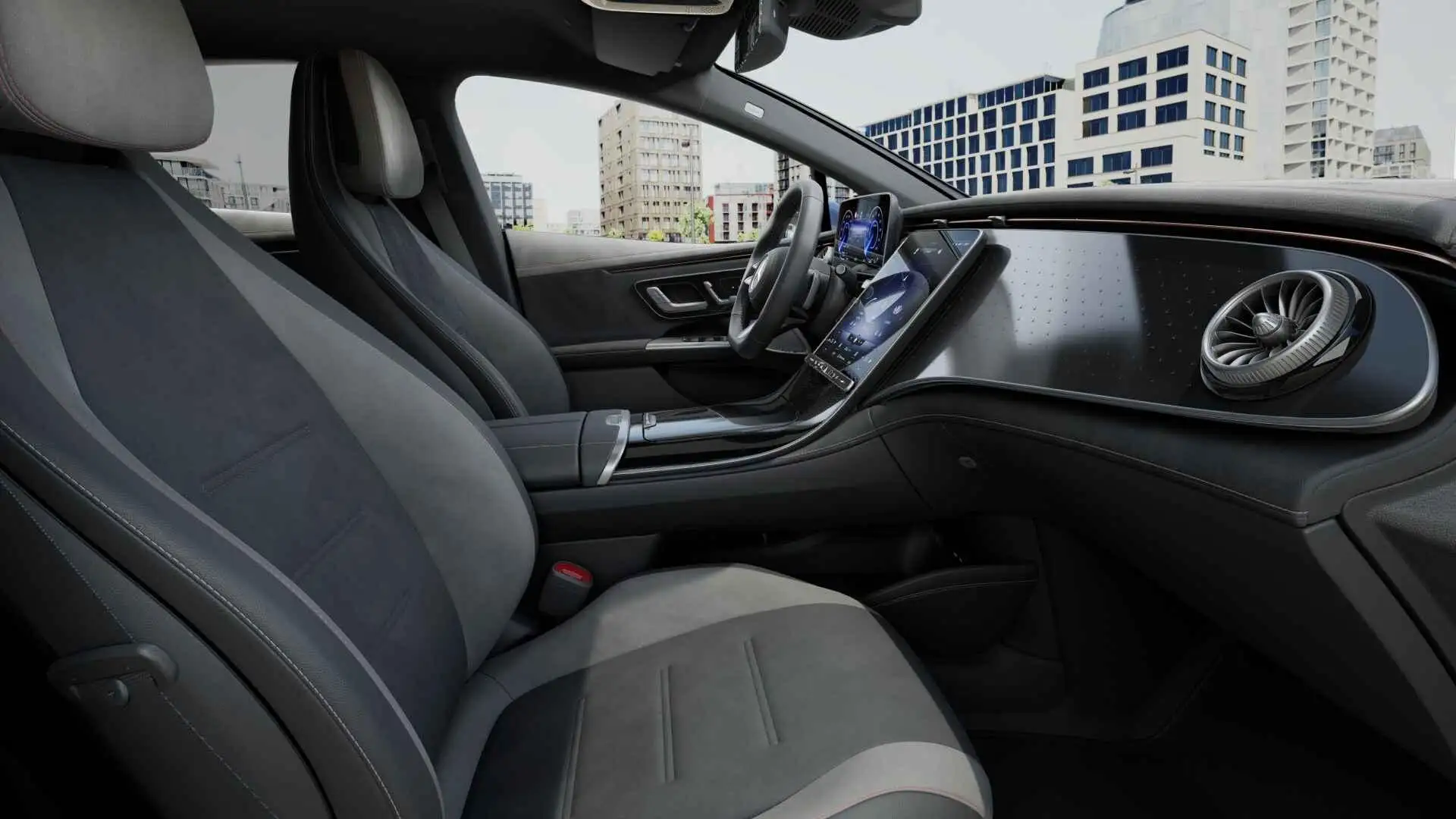 Mercedes-Benz EQE 350 Berline 4MATIC AMG Line | Trekhaak | Multicontour Bleu - 2