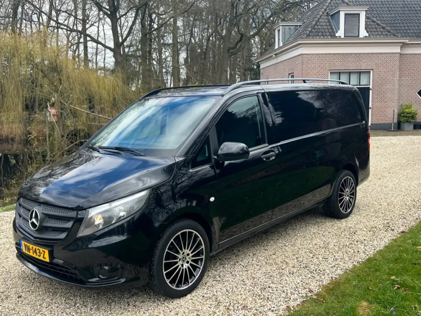 Mercedes-Benz Vito 116 CDI LANG automaat NL auto 2e eig. #RIJKLAAR Negro - 1