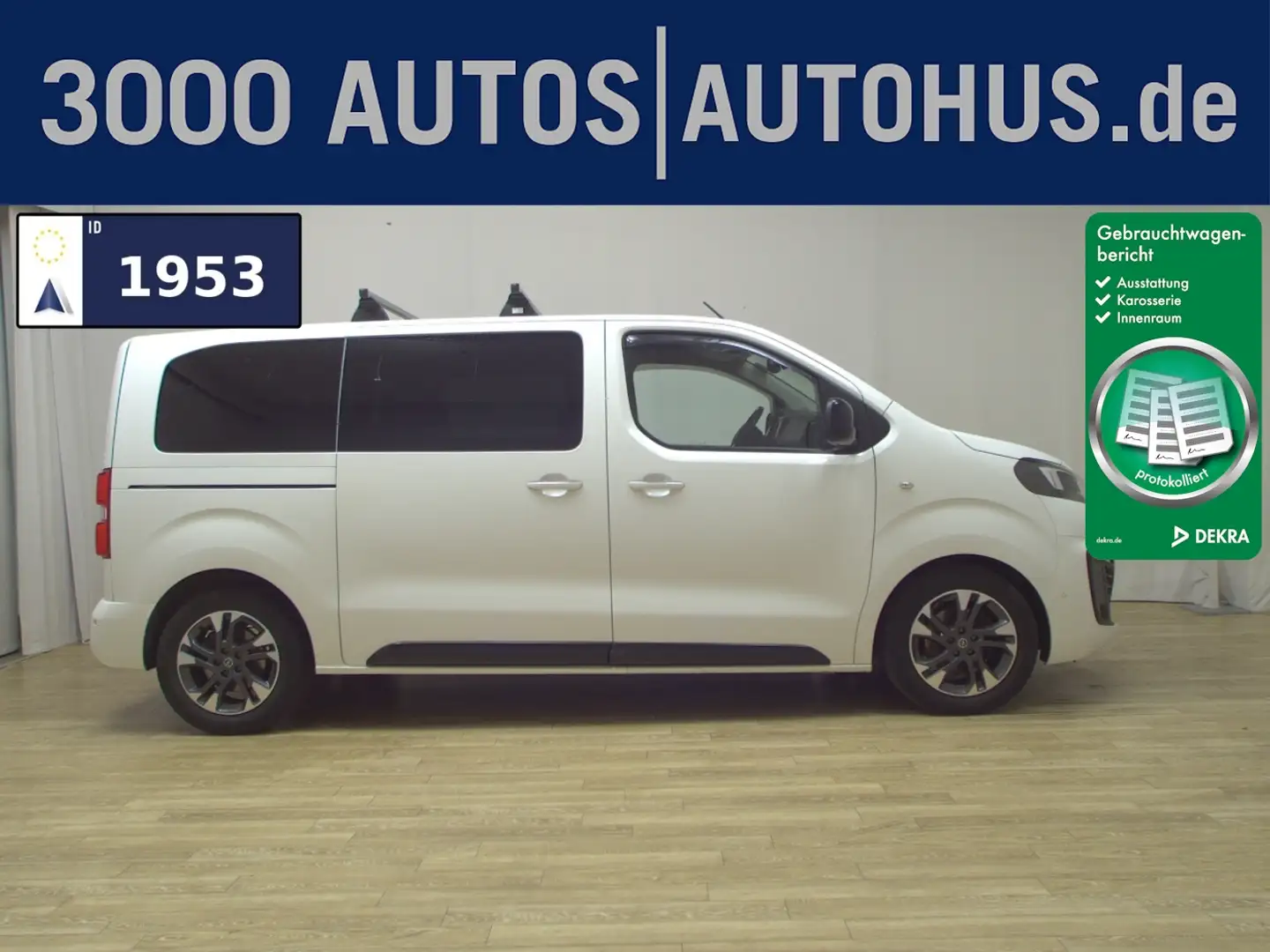 Opel Zafira Life 2.0 D M 7-Sitze Leder GSD Navi StHzg Blanc - 1