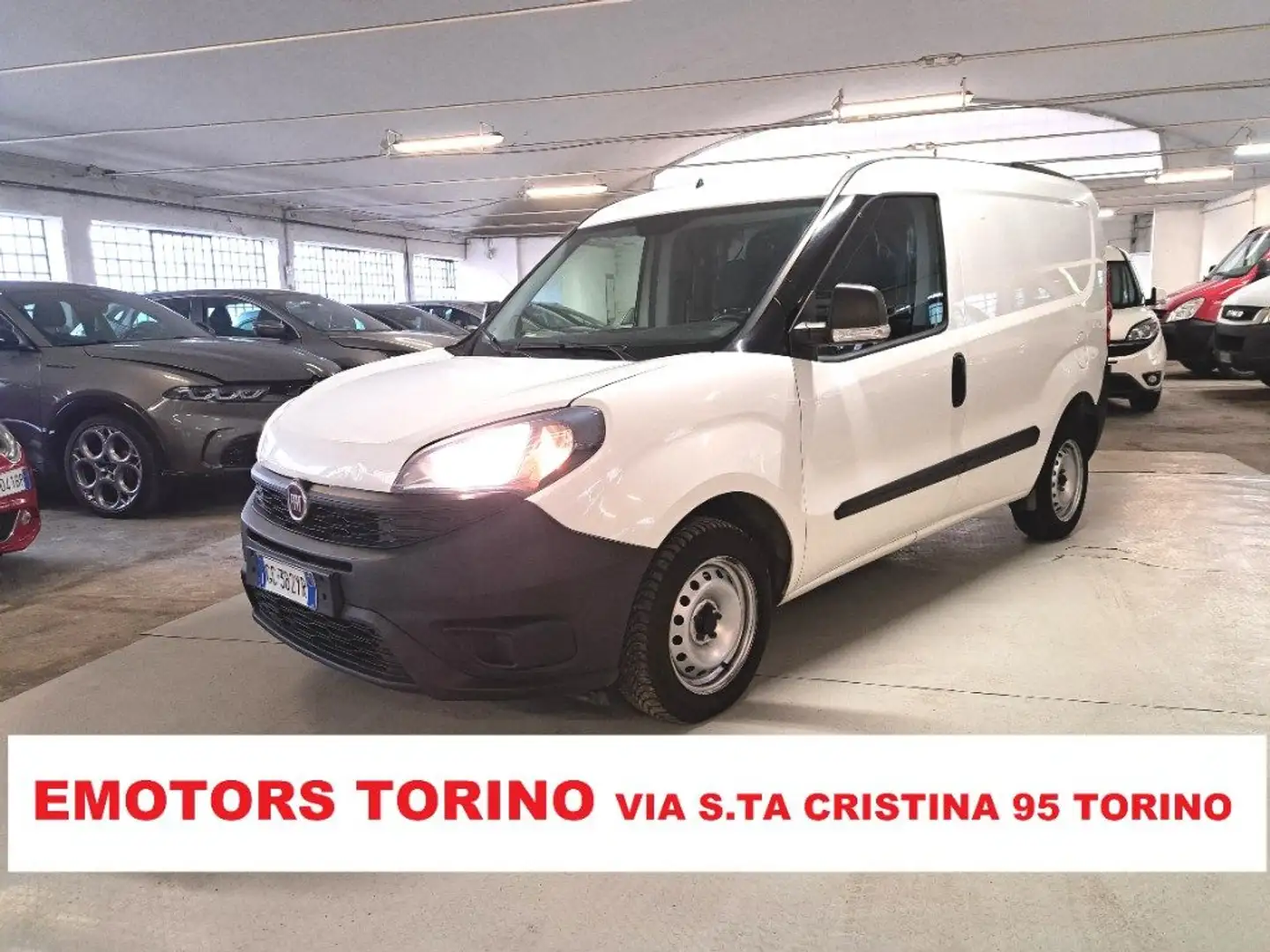 Fiat Doblo Doblò 1.3 MJT PC-TN Cargo Lamierato Blanc - 1
