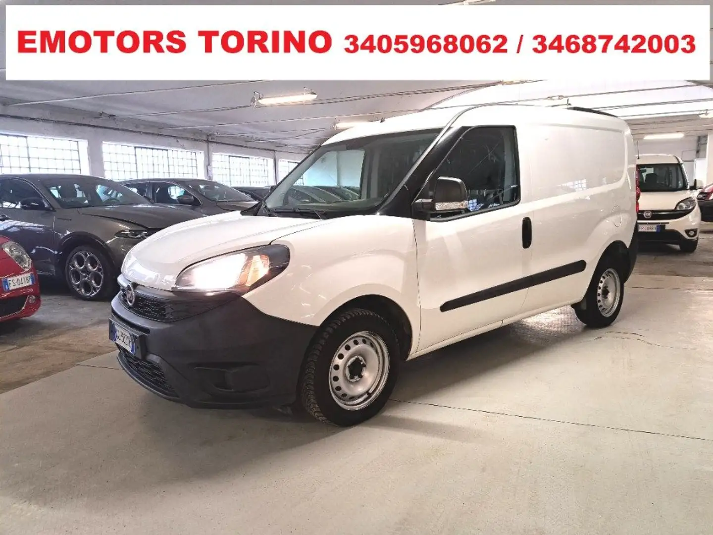 Fiat Doblo Doblò 1.3 MJT PC-TN Cargo Lamierato Blanc - 2