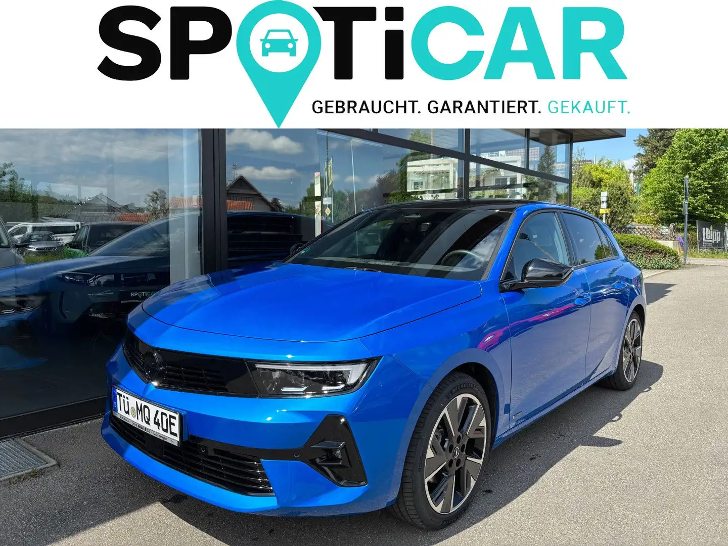 Opel Astra L Electric GS SHZ+360+RFK+GSD+PIXEL+ALCANT Blau - 1