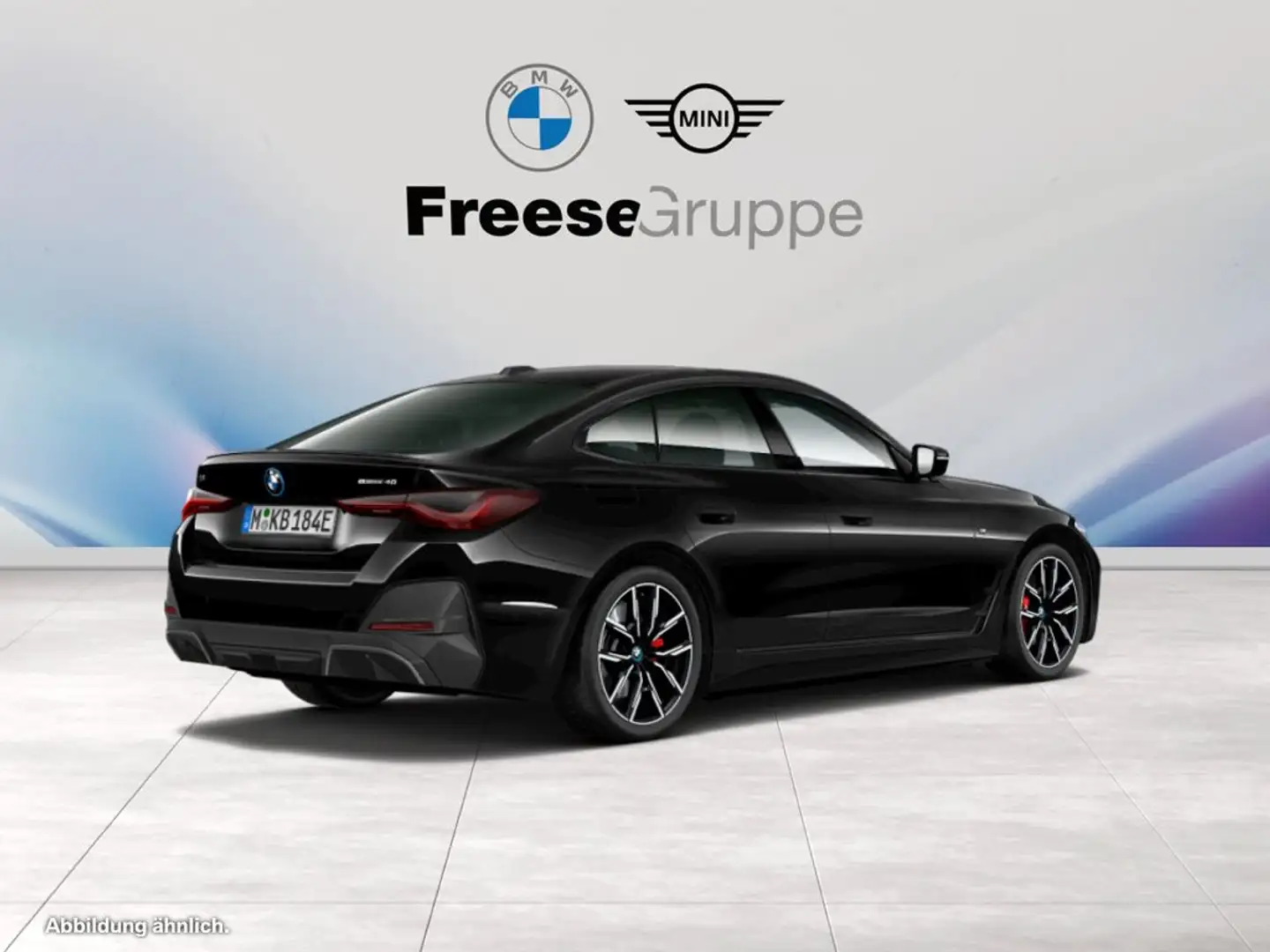 BMW i4 eDrive40 Gran Coupé STANDHZ RFK SPORTSITZE BT Schwarz - 2