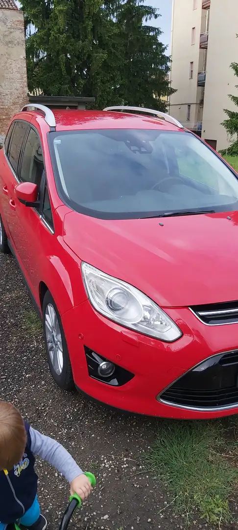 Ford C-Max C-Max 7 II 2010 C-Max7 2.0 tdci Titanium 163cv Červená - 2
