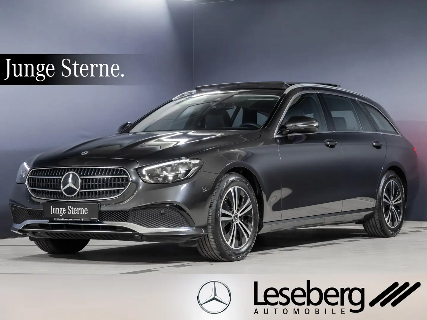 Mercedes-Benz E 200 E 200 T AVANTGARDE LED / Panorama / Kamera / DAB Grigio - 1