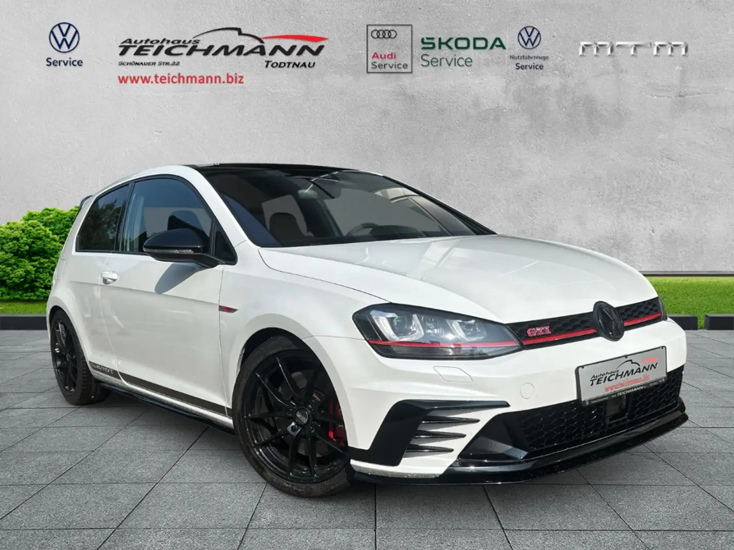 Volkswagen Golf VII GTI Clubsport BMT 2.0 TSI Blanc - 2