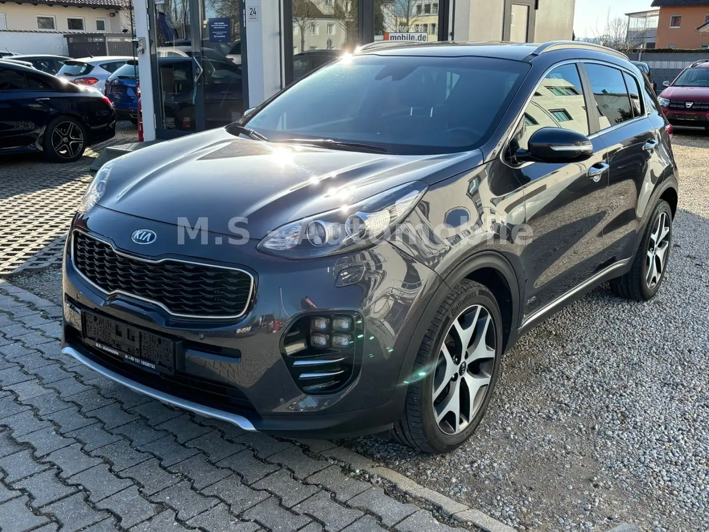 Kia Sportage GT-Line 4WD DCT*Navi*Bi-Xenon*CarPlay* Grau - 1
