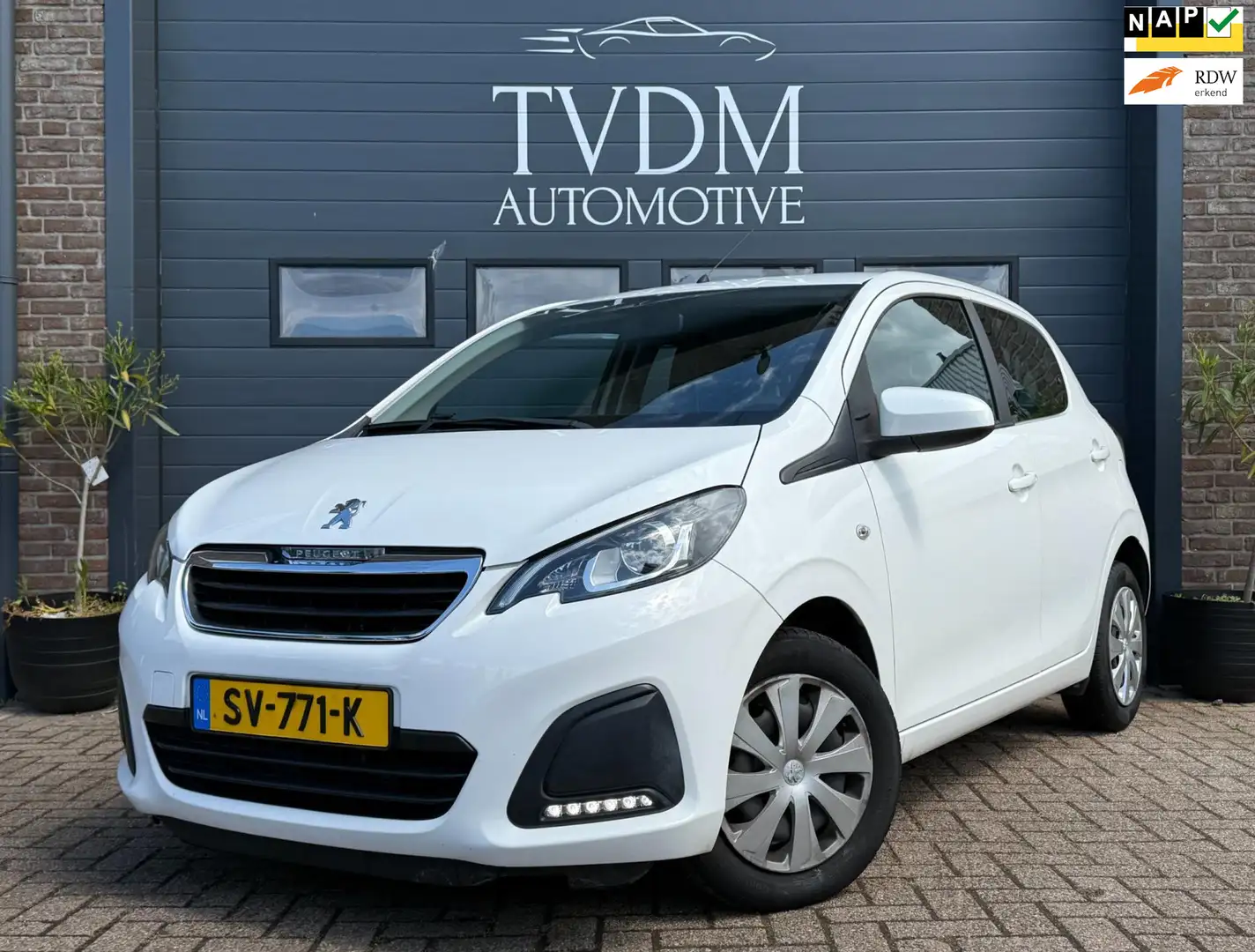 Peugeot 108 1.0 e-VTi Envy AIRCO|5-DEURS Blanc - 1
