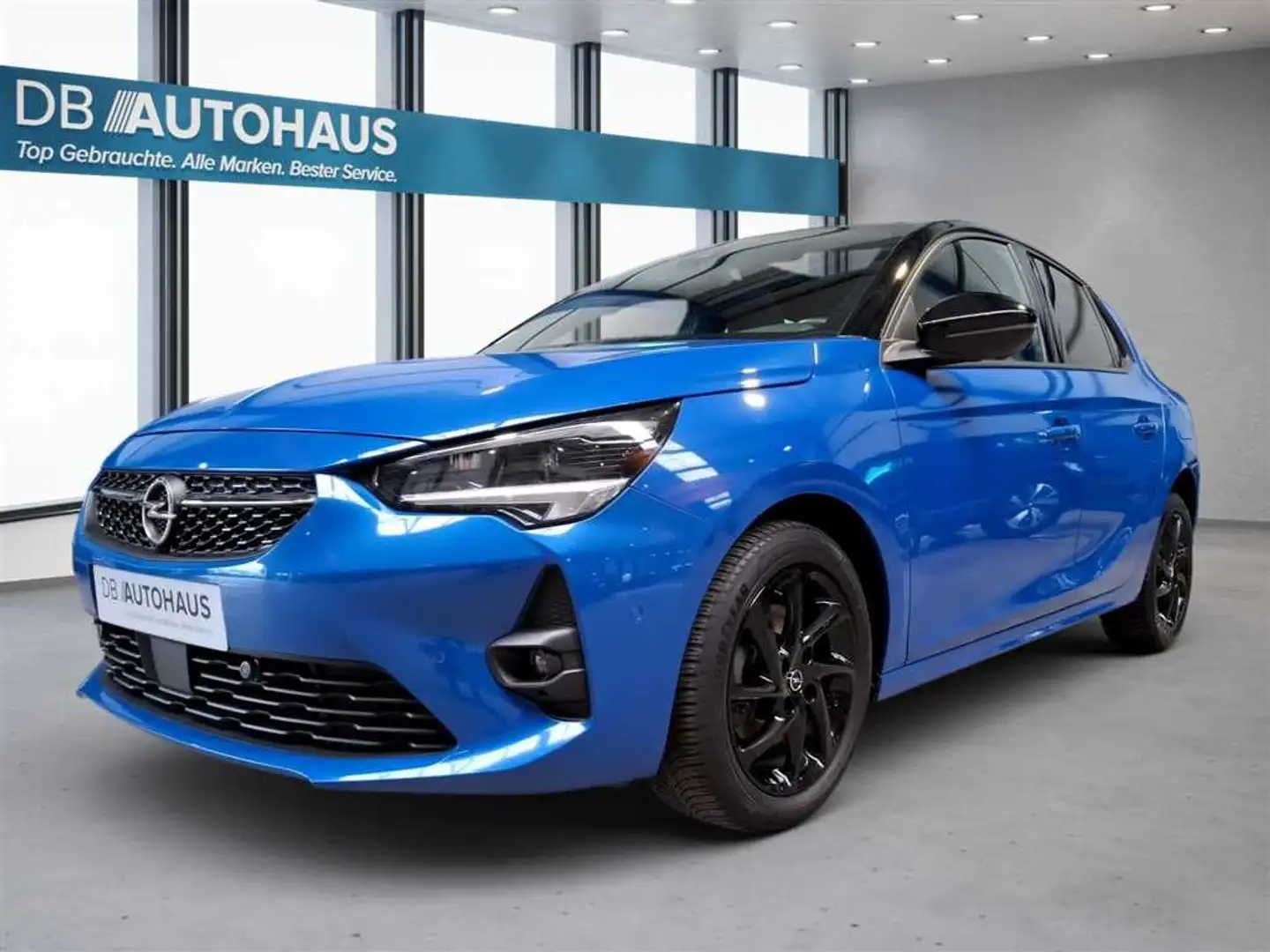 Opel Corsa GS Line 1.2 Turbo Blau - 1