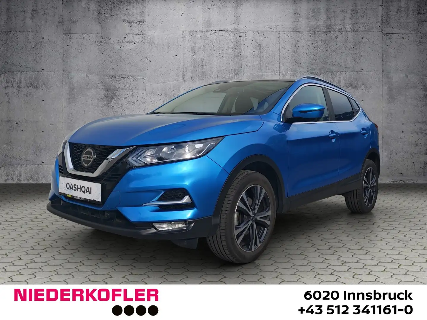 Nissan Qashqai 1,3DIG-T ZAMA Blau - 1