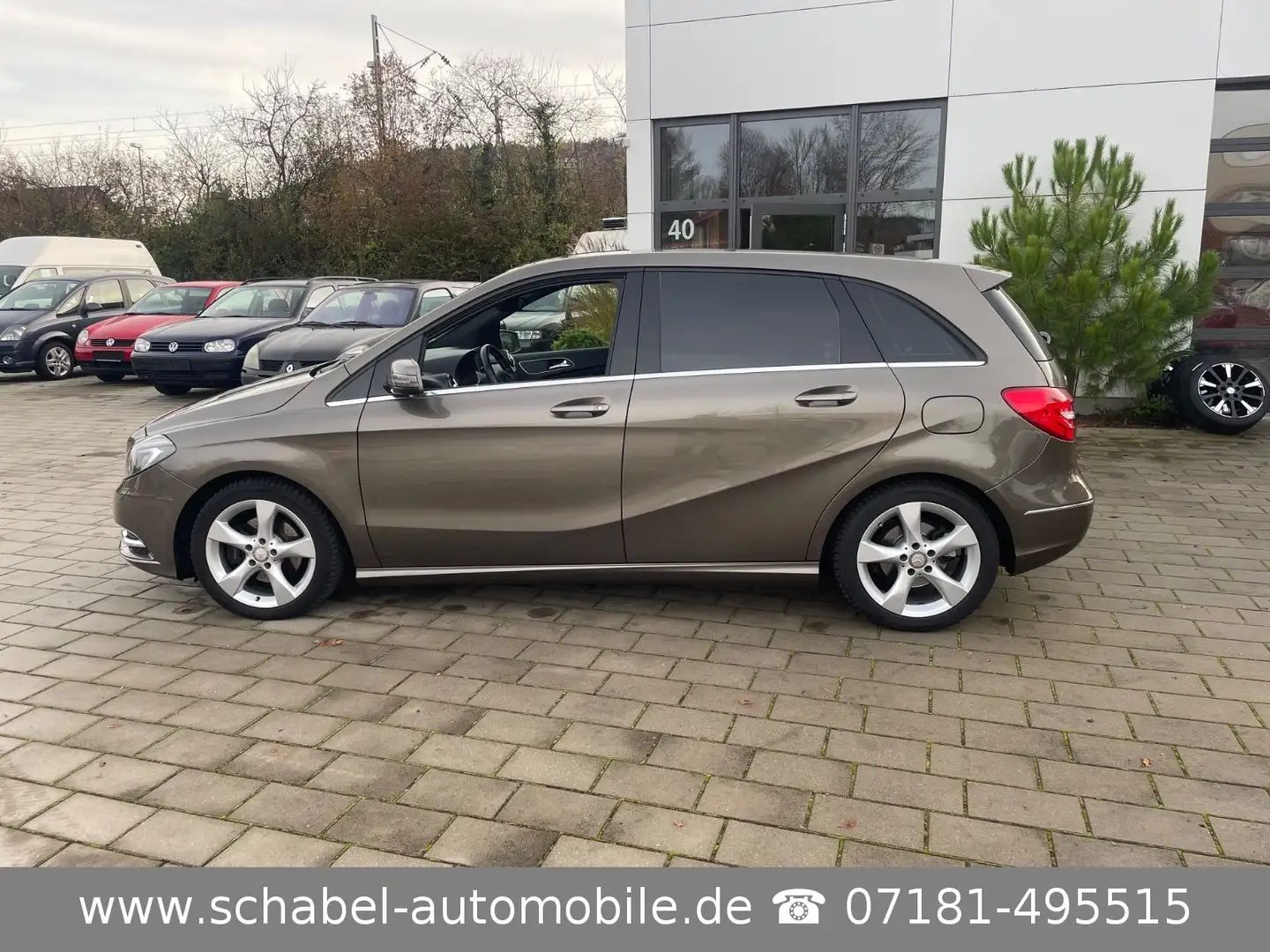 Mercedes-Benz B 200 Aut. BiXen Navi Kamera AHK Euro6 61tkm Gris - 2