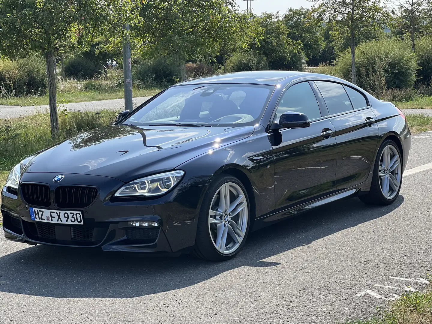 BMW 640 640d xDrive Gran Coupe M Paket Schwarz - 2