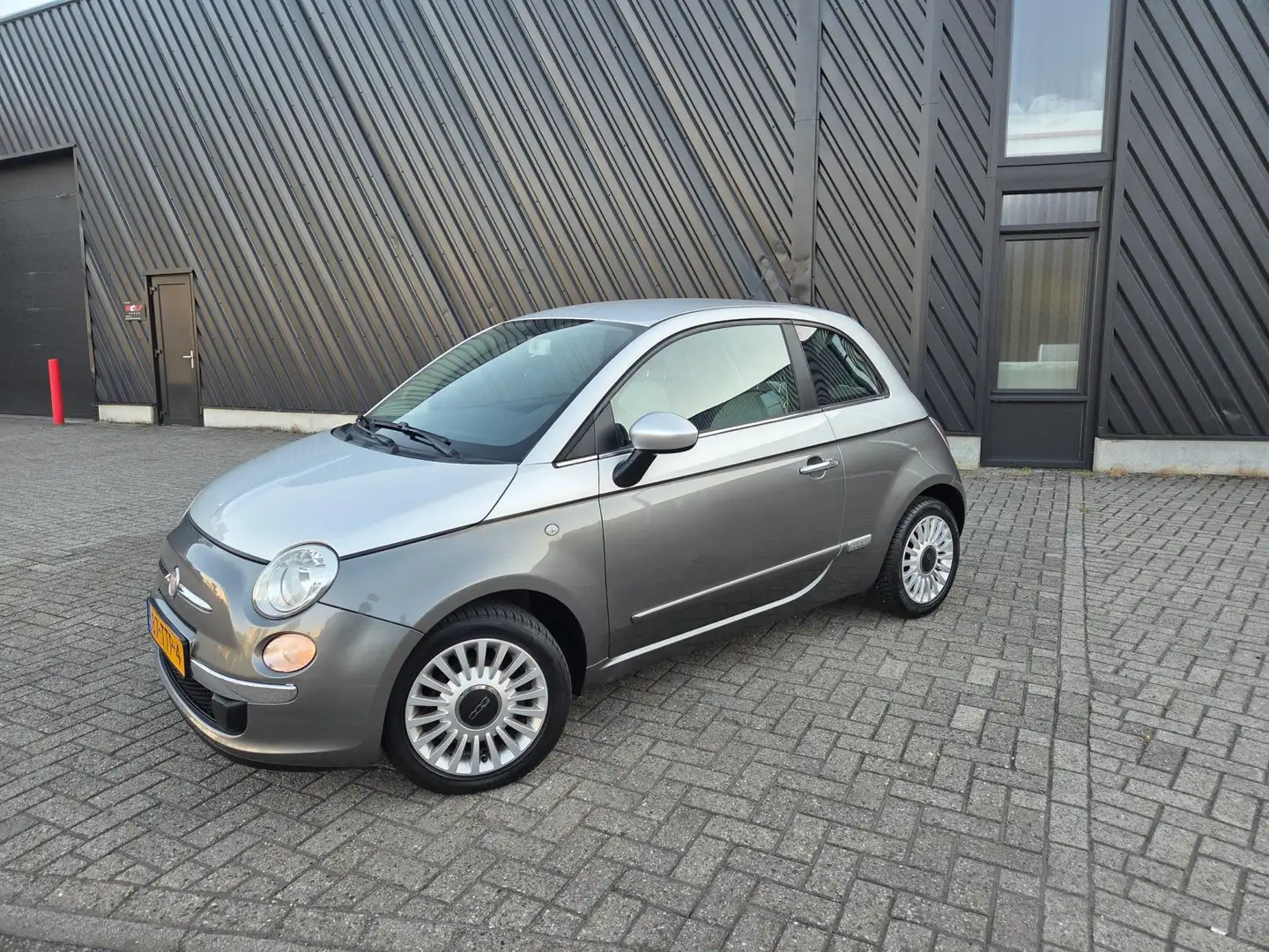 Fiat 500 1.2 BiColore Automaat Grijs - 2