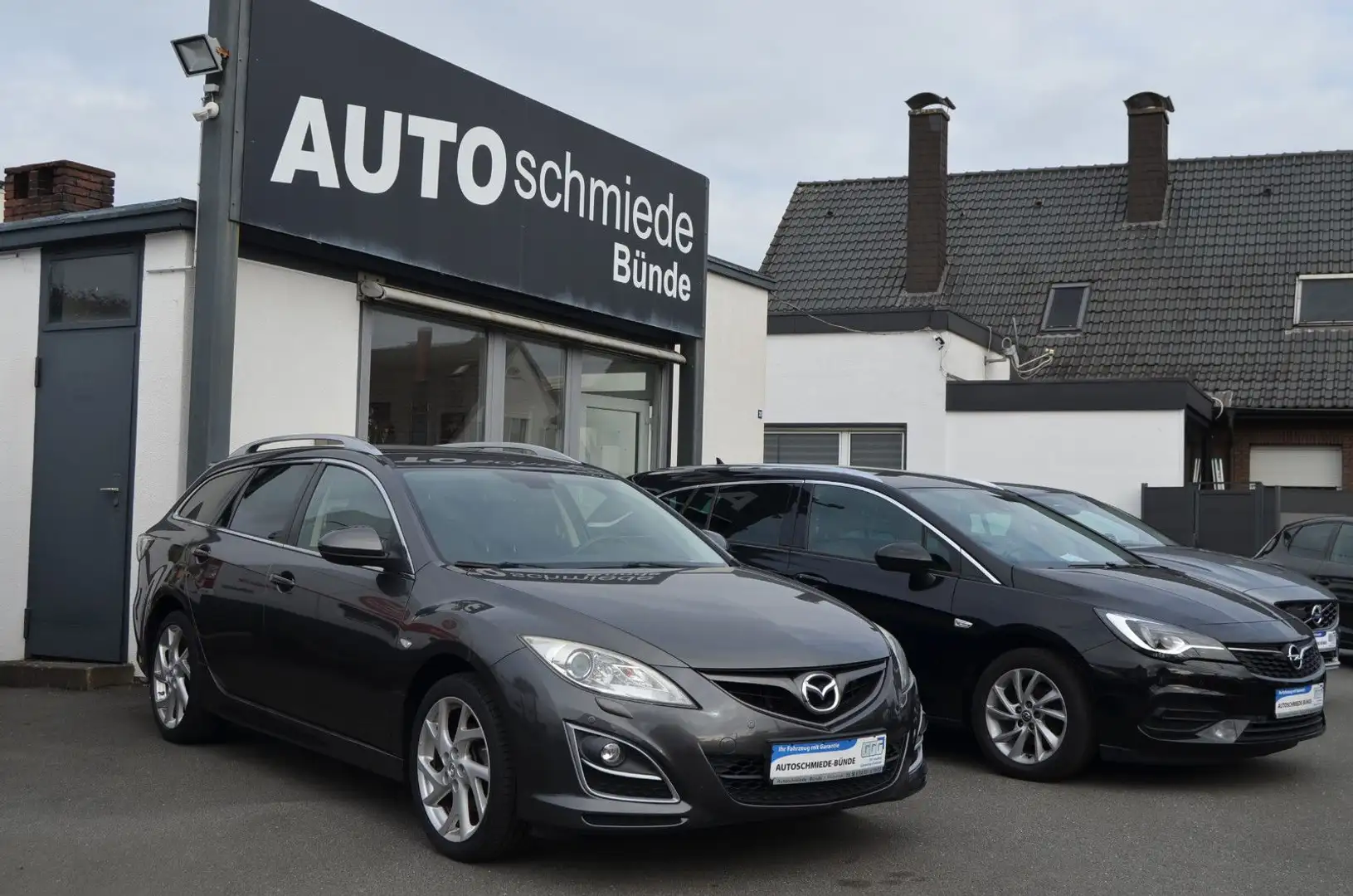 Mazda 6 Kombi 2.0  Sports-Line Sportpaket 2.Hand Gris - 1