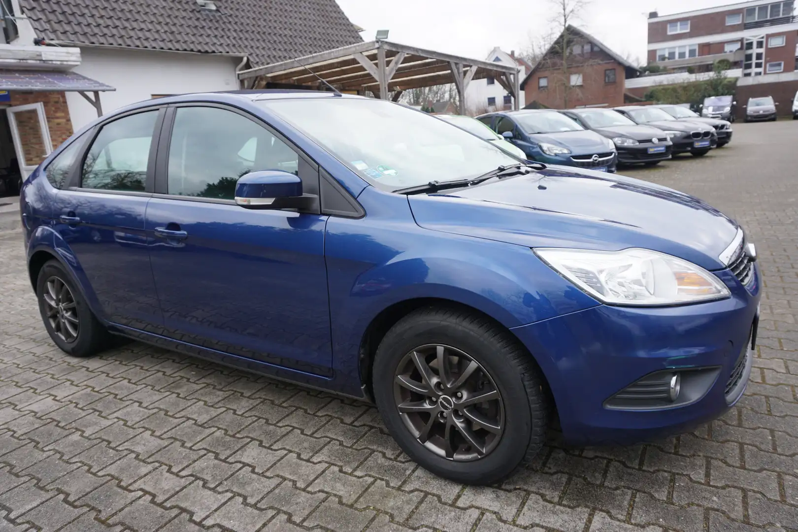 Ford Focus 1.6 Style/KLIMA/EURO4/SCHECKHEFT/TÜV 10:2025 Blau - 1