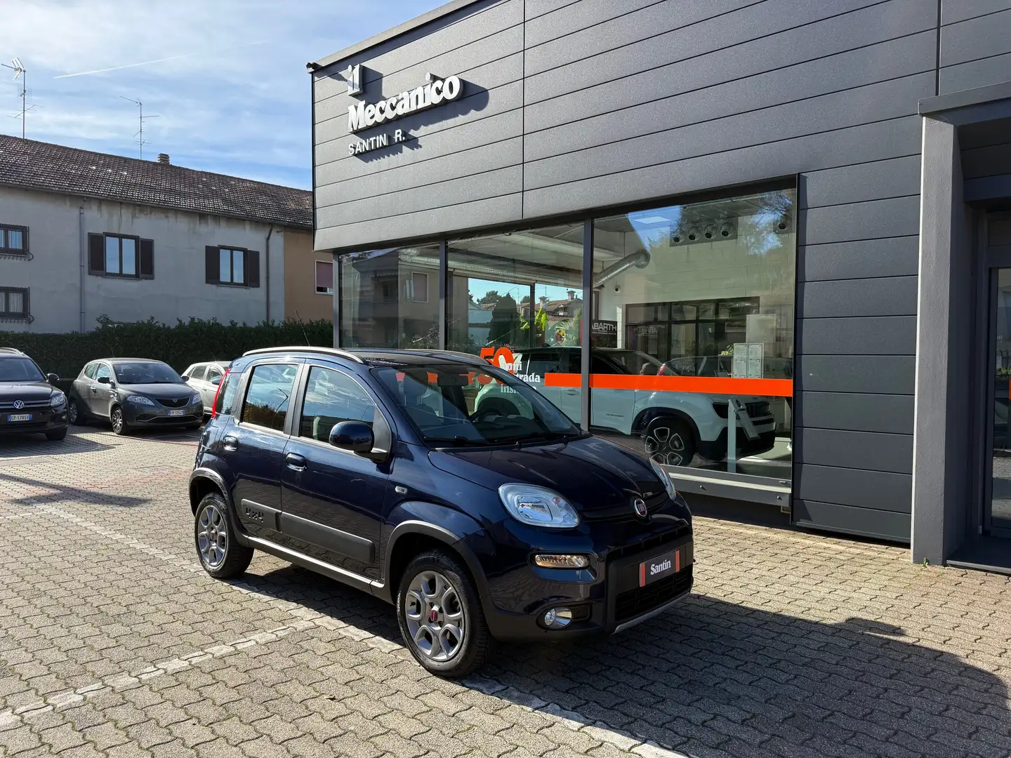 Fiat Panda Panda 4x4 0.9 t.air turbo Lounge 85cv Bleu - 1
