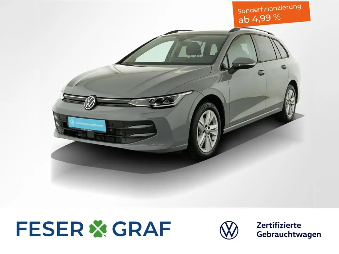 Volkswagen Golf Variant 1.5 eTSI Life DSG Business NAVI SHZ Grau - 1