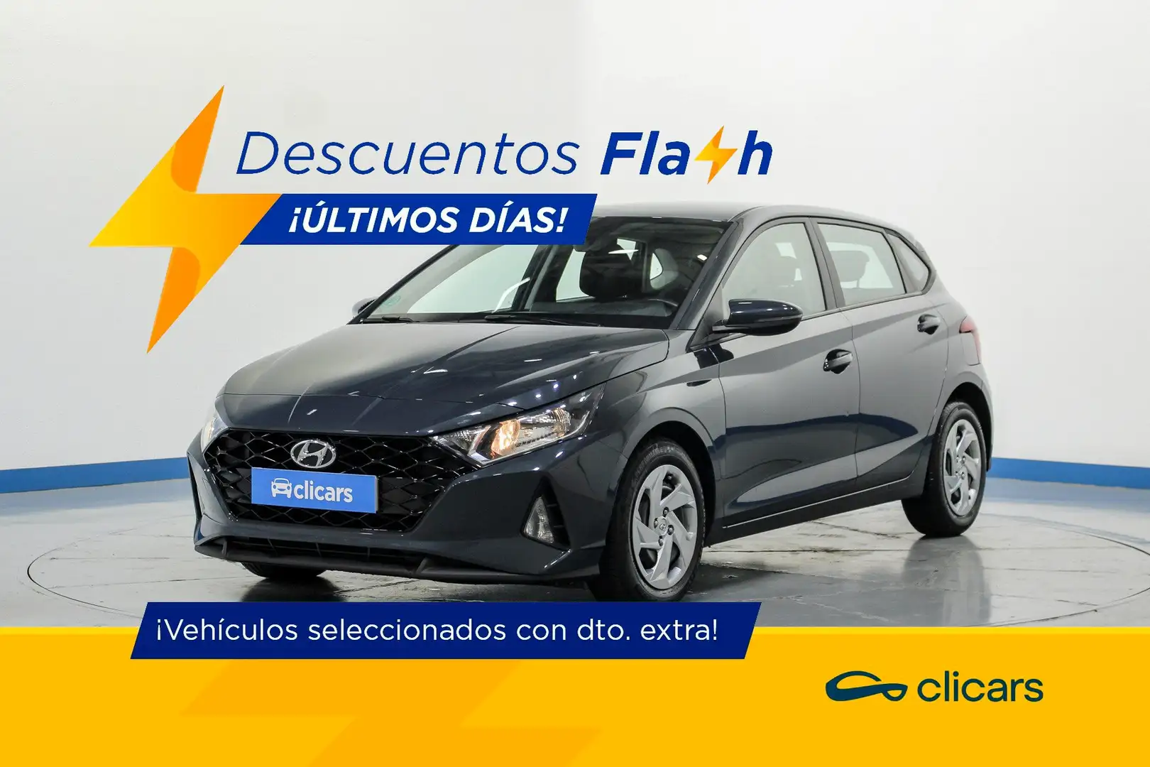 Hyundai i20 1.0 TGDI Klass 100 Gris - 1
