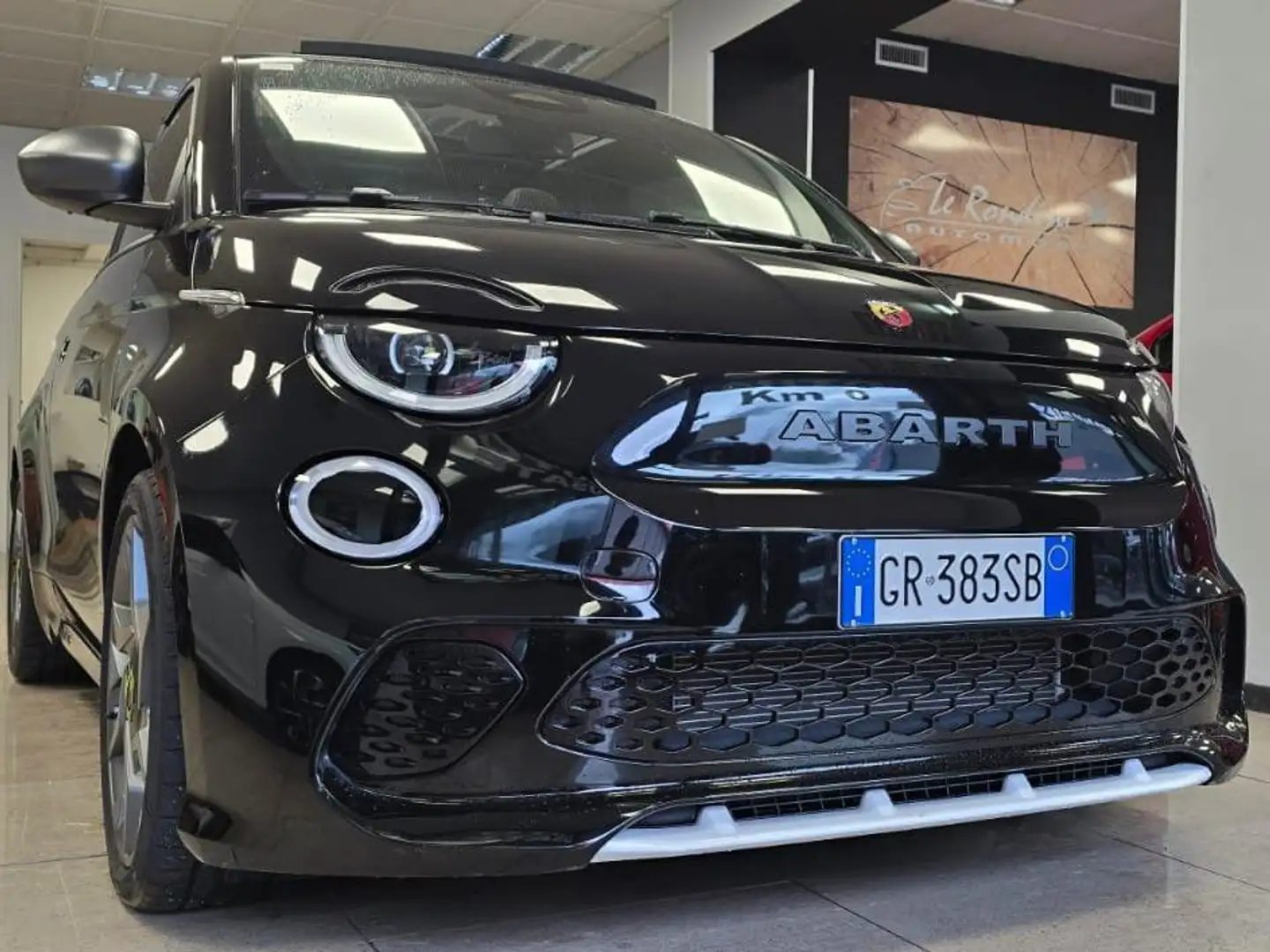 Abarth 500e 500e Cabrio 500eC 42 kWh-NO VINCOLI FINANZIAMENTO- Noir - 2