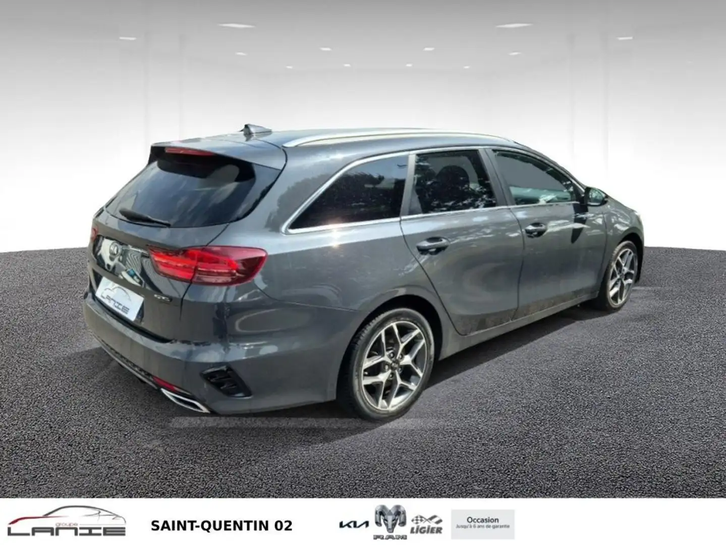 Kia 1.0 T-GDI 120 ch ISG BVM6 GT Line Серый - 2