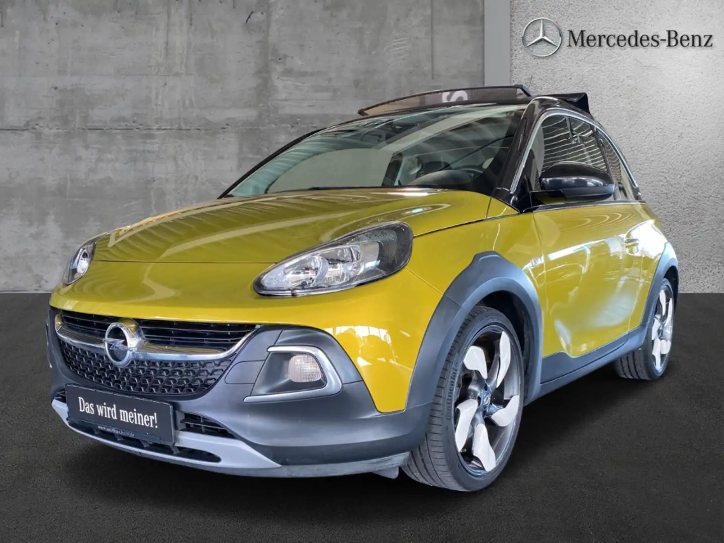 Opel Adam Rocks ecoFlex 1.0 Turbo Faltdach žuta - 1