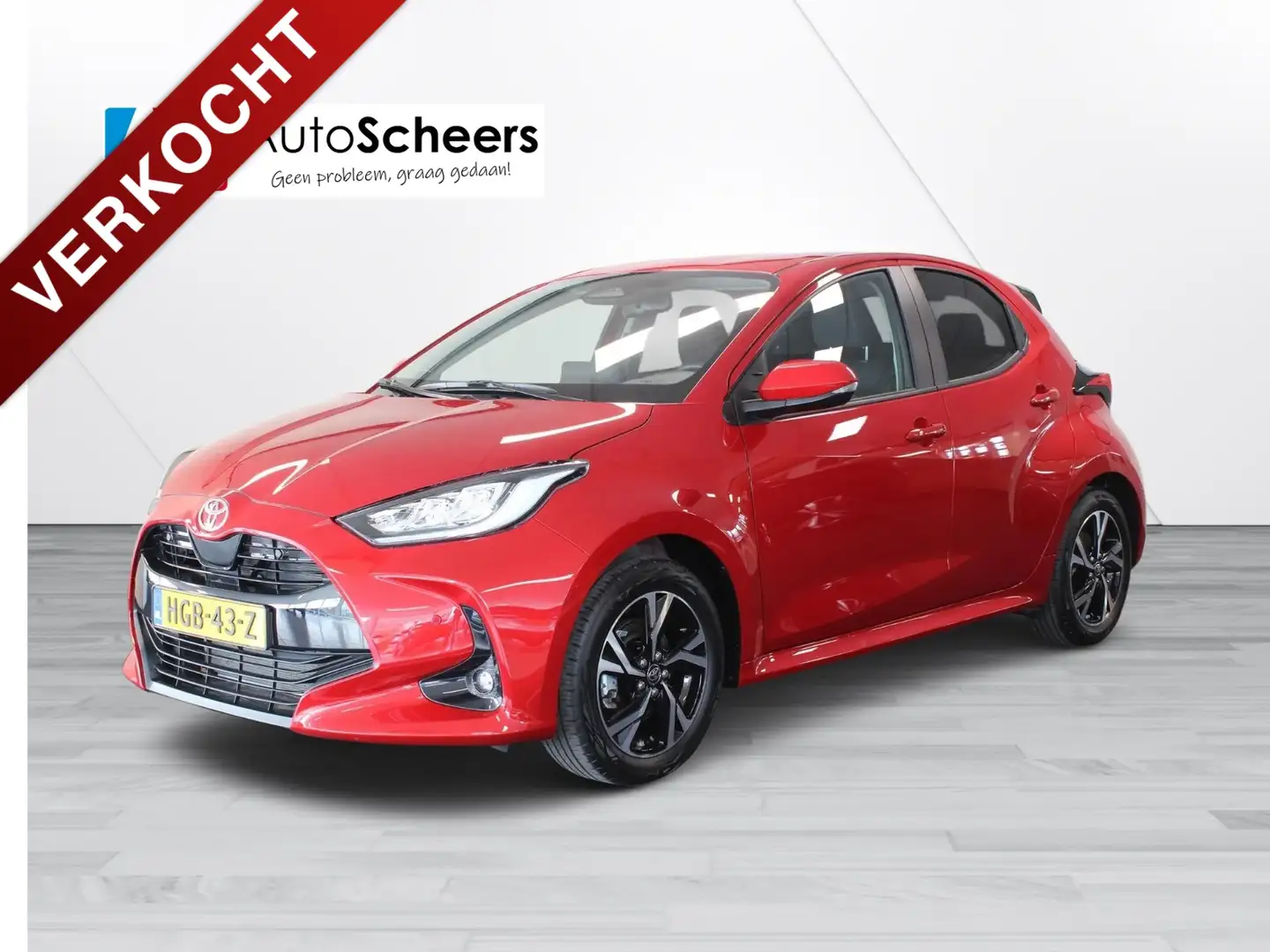 Toyota Yaris 1.5 Hybrid 116pk CVT Rouge - 1