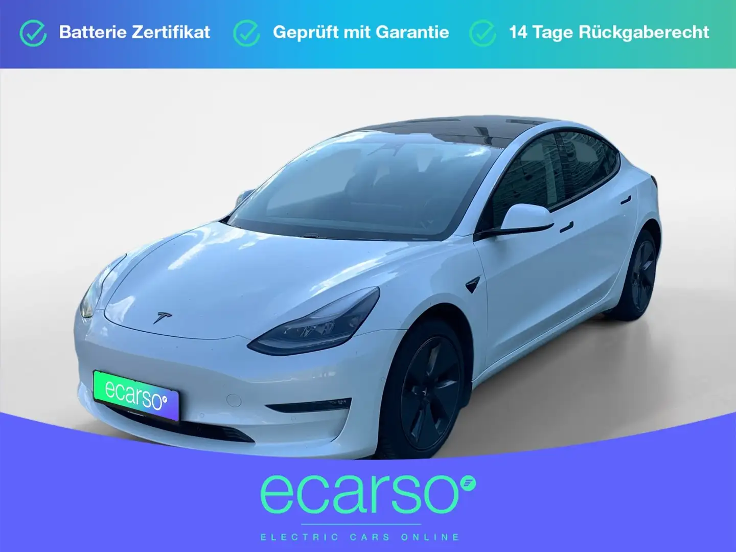 Tesla Model 3 Long Range Dual AWD Белый - 1